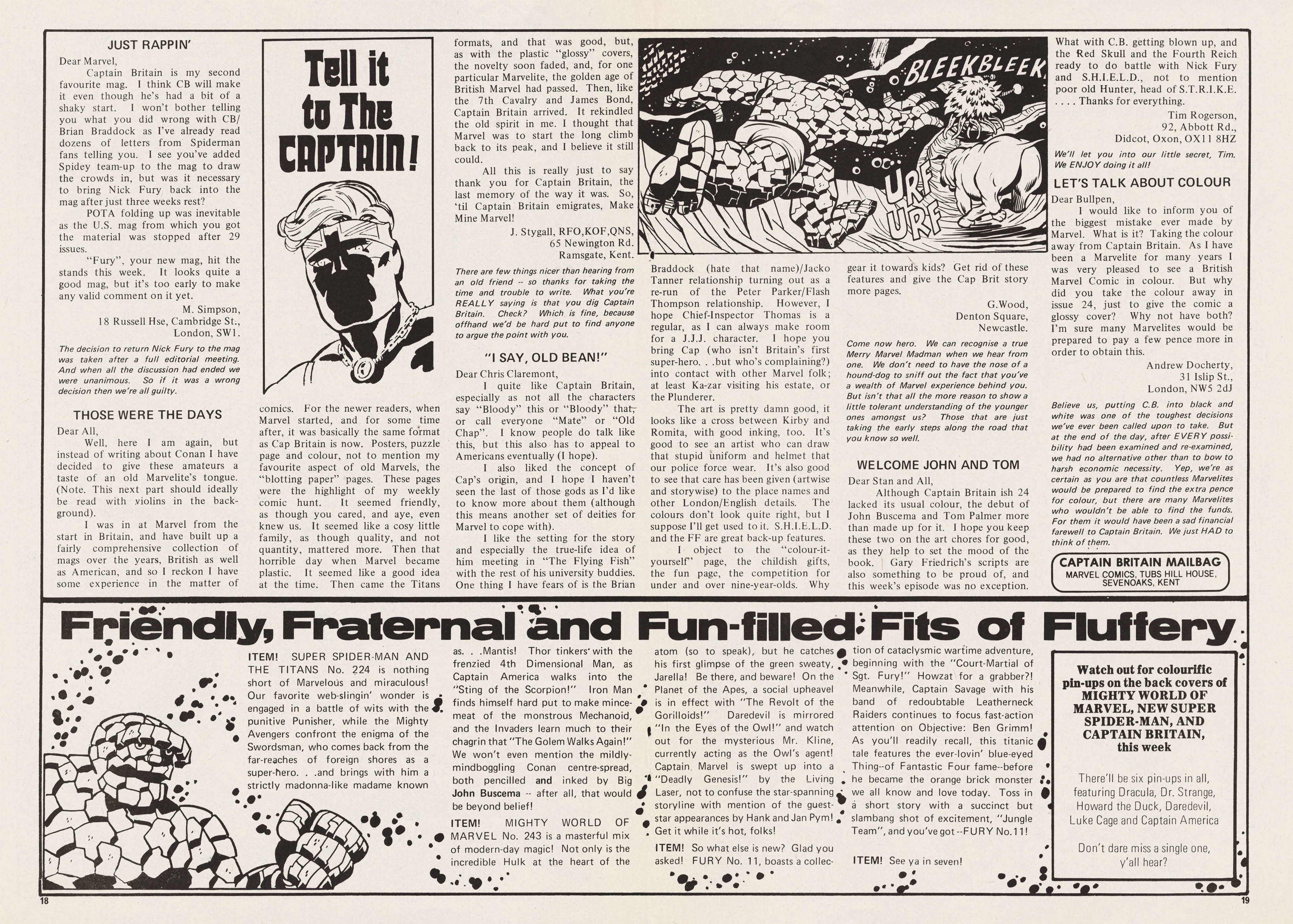 Read online Captain Britain (1976) comic -  Issue #33 - 18