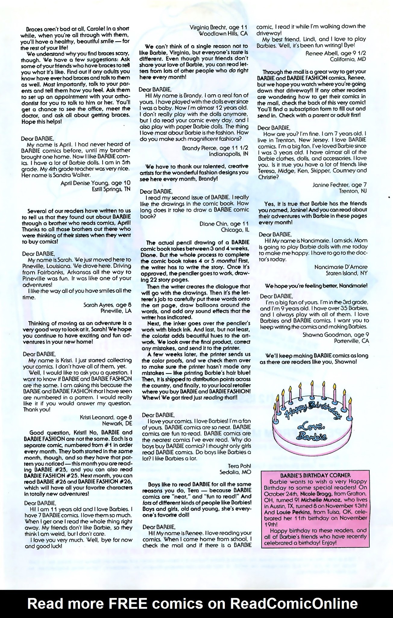 Read online Barbie comic -  Issue #25 - 33