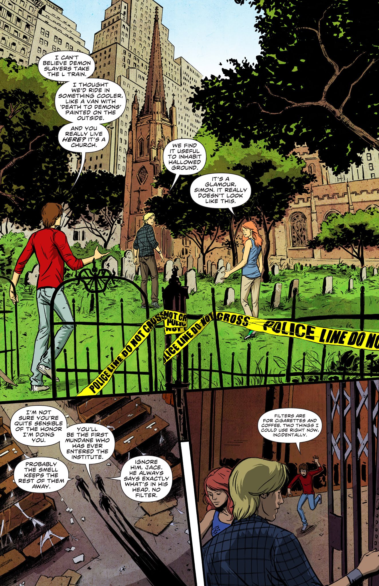 Read online The Mortal Instruments: City of Bones comic -  Issue #4 - 3