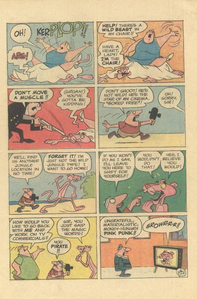 Read online The Pink Panther (1971) comic -  Issue #16 - 10