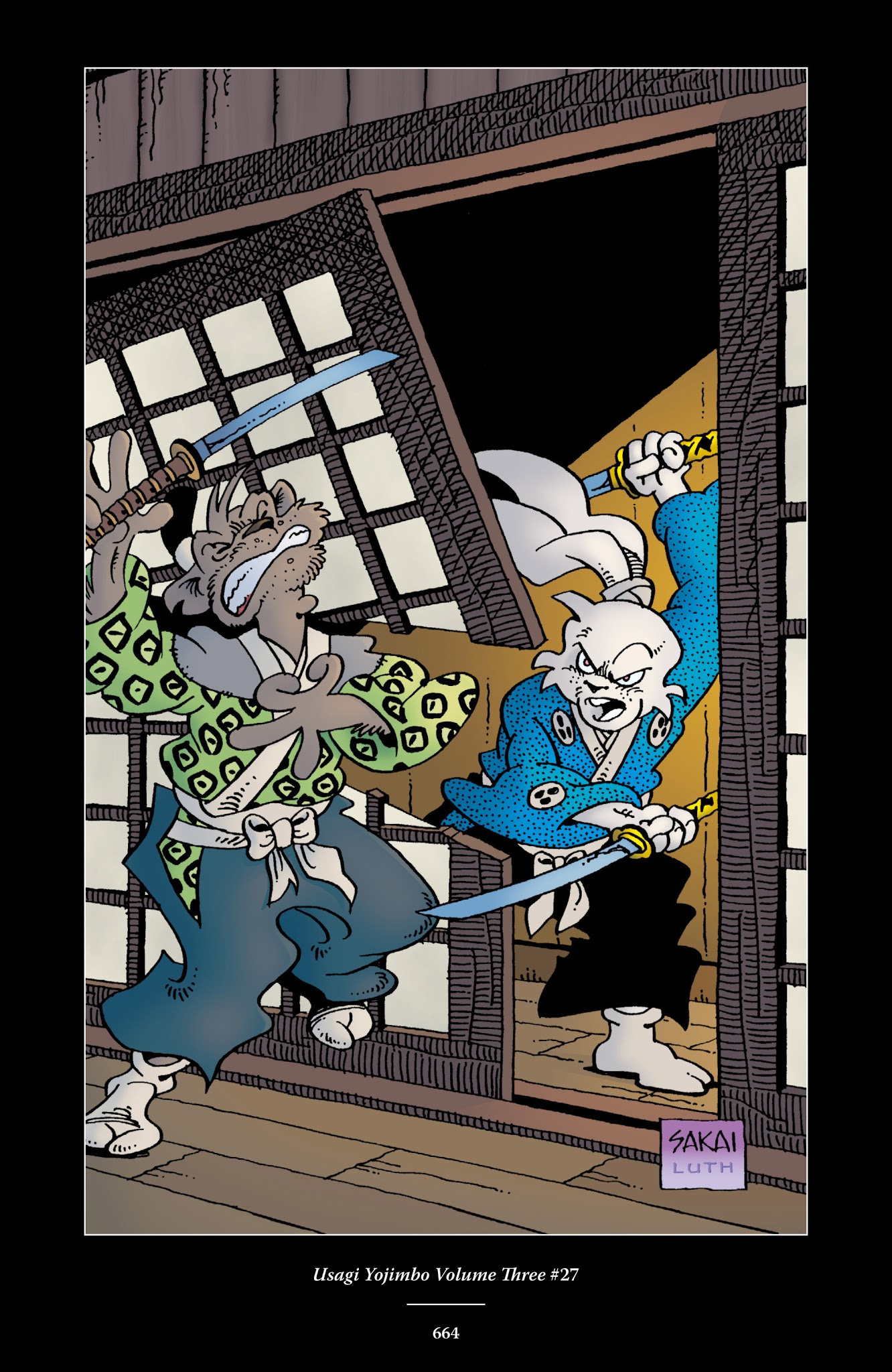 Read online The Usagi Yojimbo Saga comic -  Issue # TPB 2 - 654