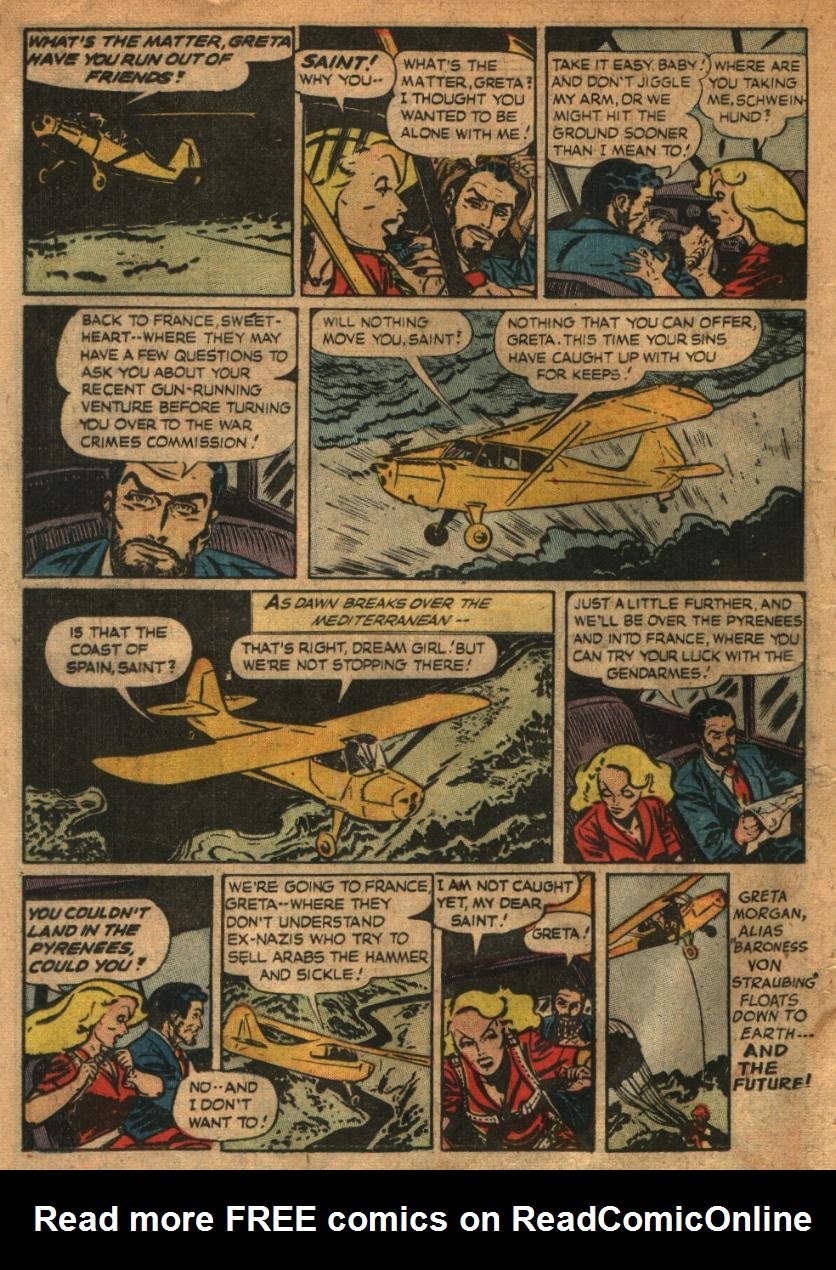 Read online The Saint (1947) comic -  Issue #10 - 18