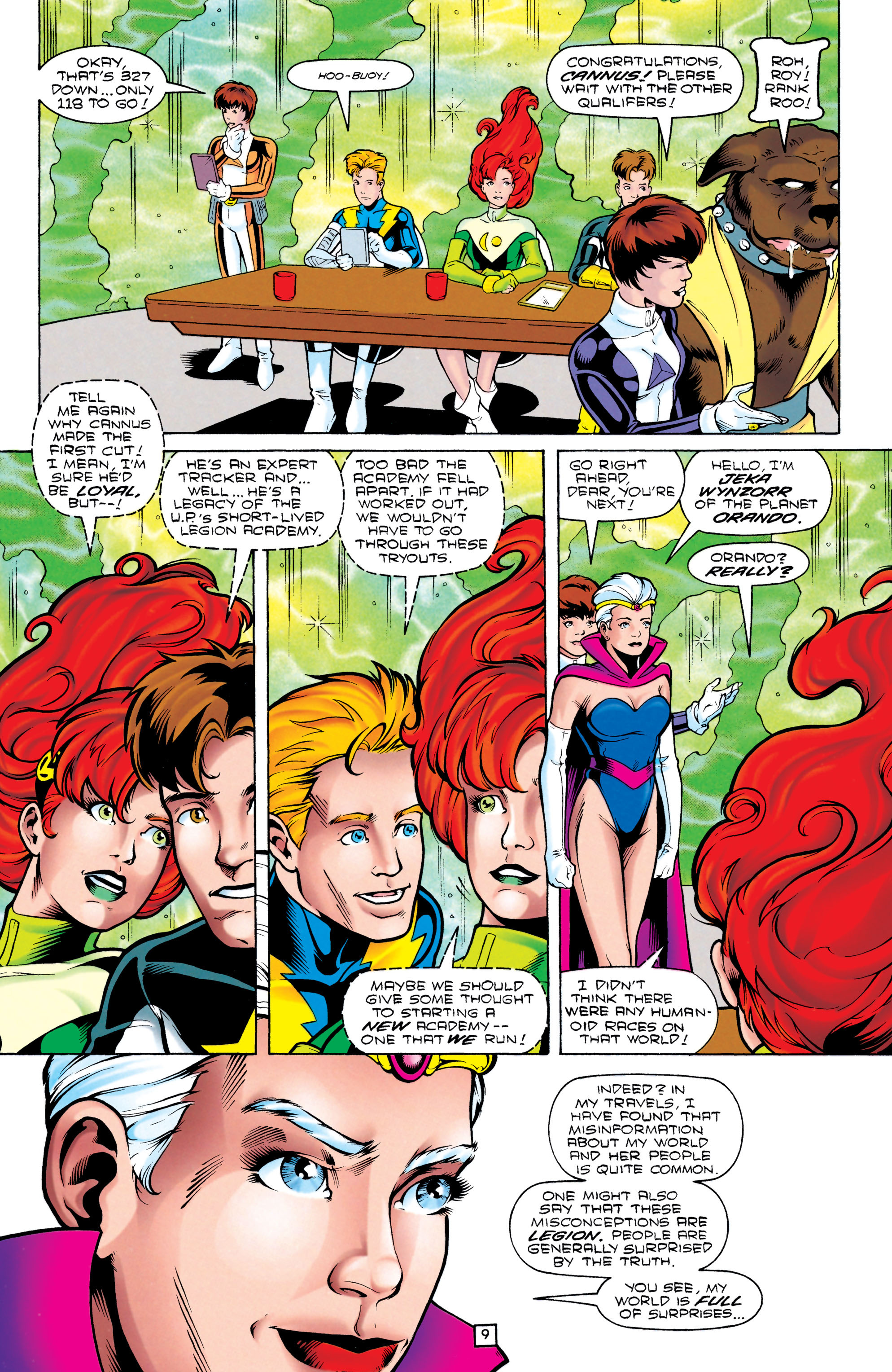 Read online Legionnaires comic -  Issue #43 - 9