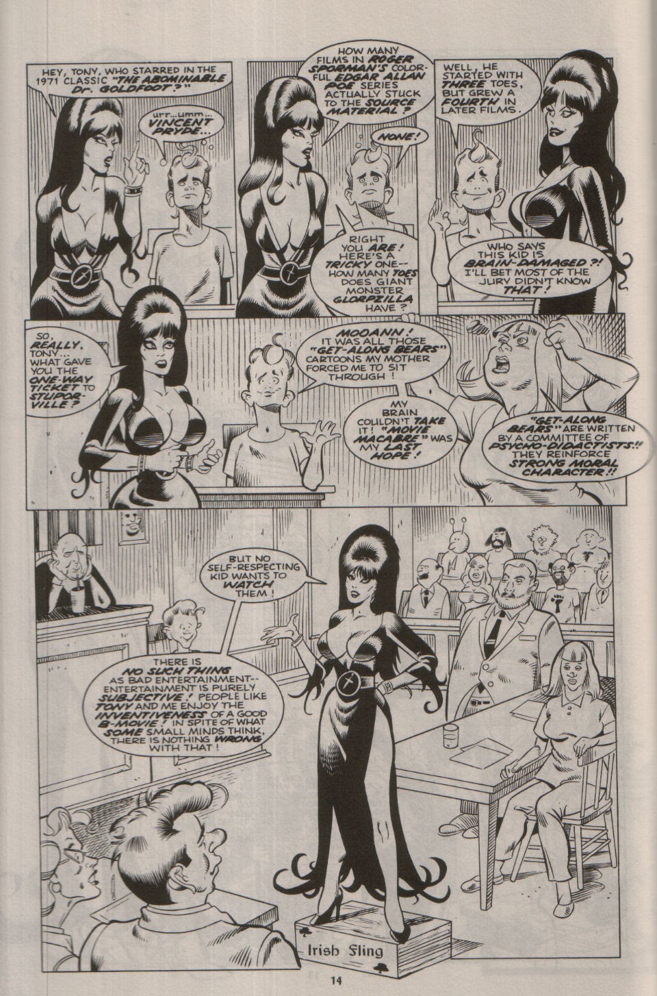 Read online Elvira, Mistress of the Dark comic -  Issue #19 - 15