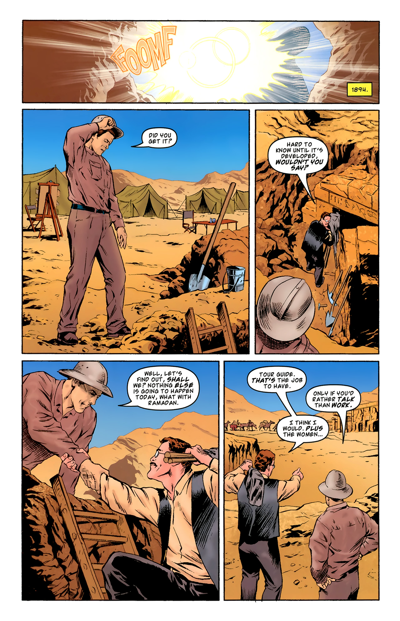 Read online The Murder of King Tut comic -  Issue #2 - 8