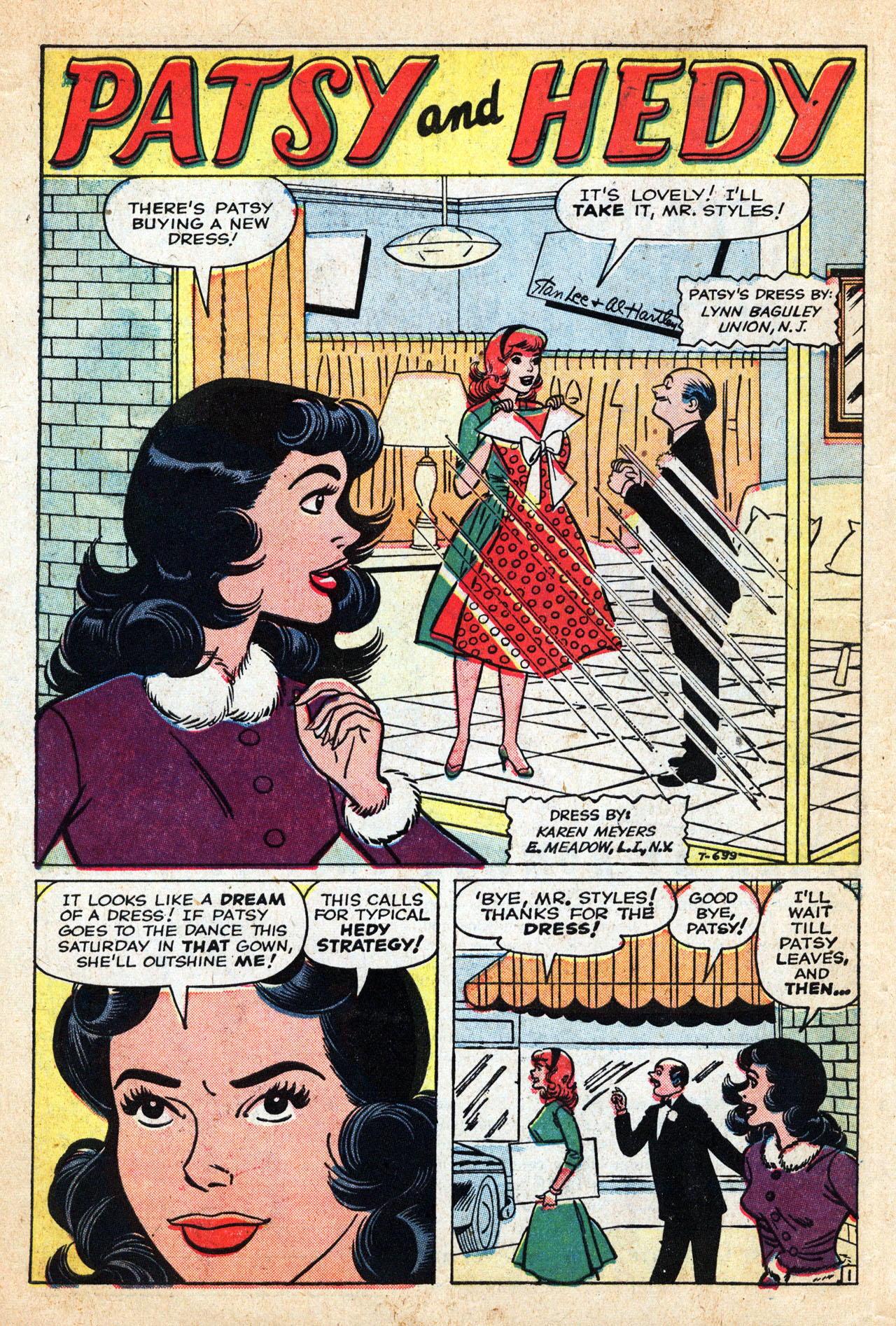 Read online Patsy and Hedy comic -  Issue #70 - 10