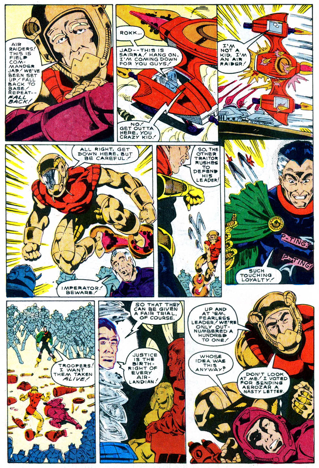 Read online Air Raiders comic -  Issue #5 - 7