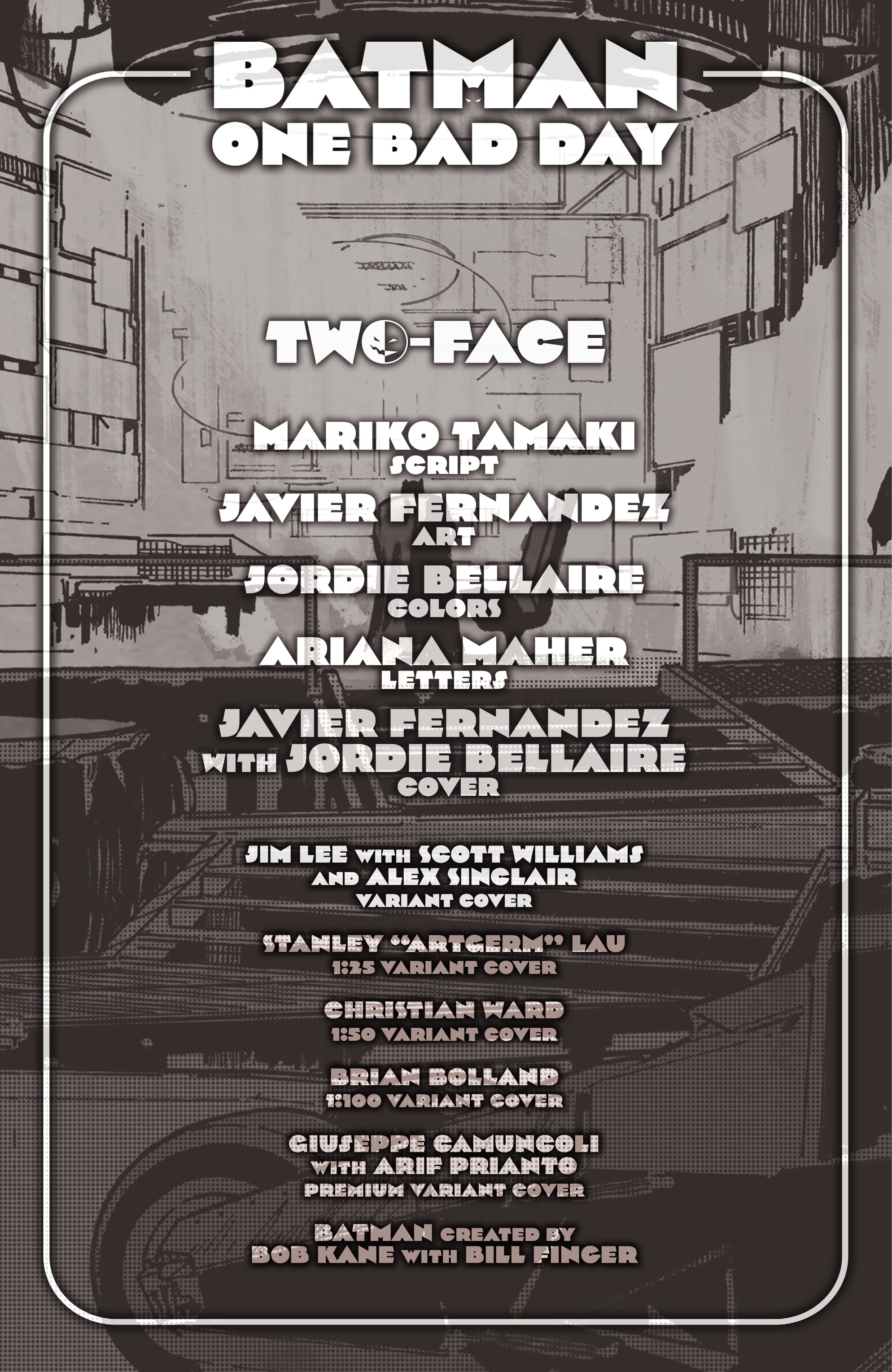 Read online Batman - One Bad Day: Two-Face comic -  Issue # TPB - 3