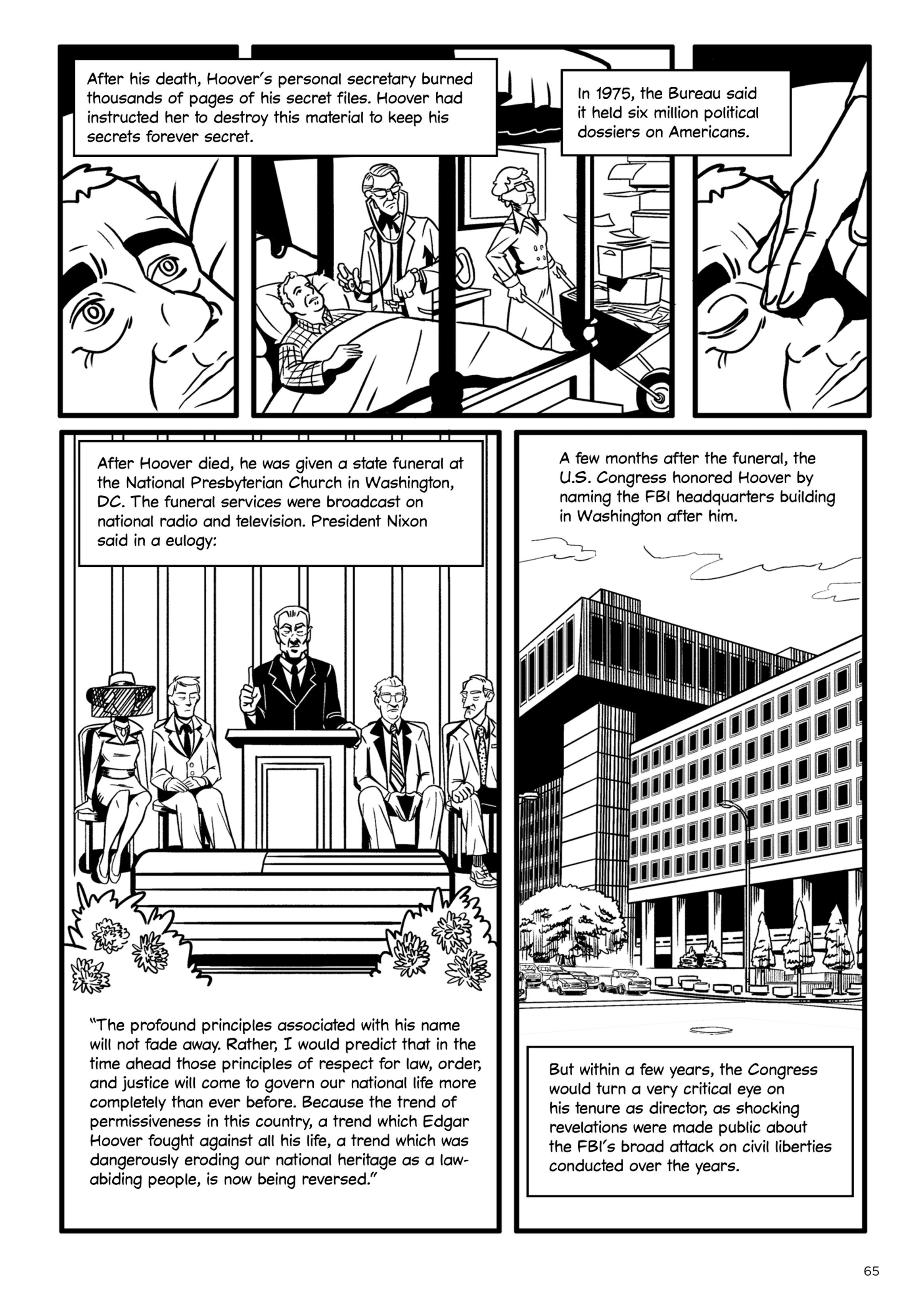 Read online The Machine Never Blinks: A Graphic History of Spying and Surveillance comic -  Issue # TPB - 75