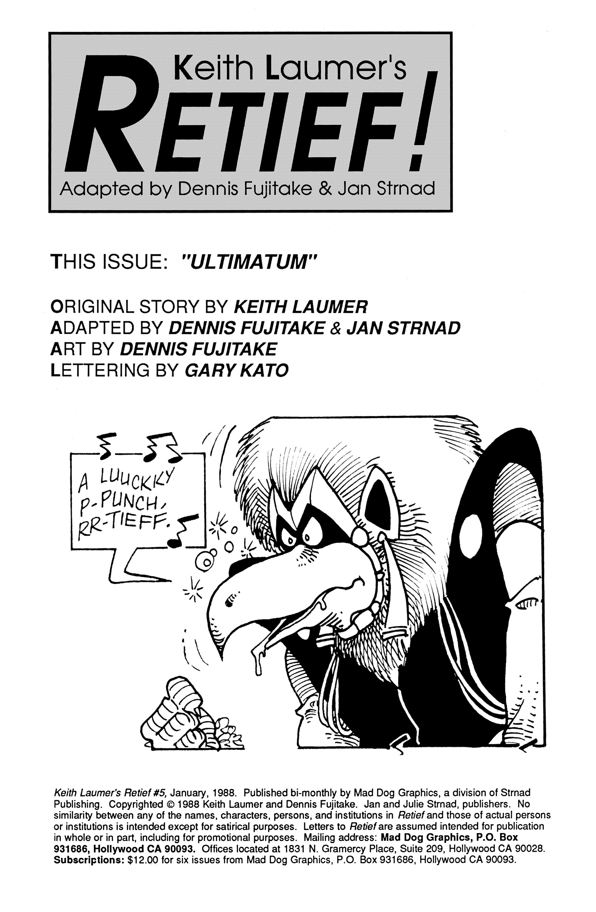 Read online Retief (1987) comic -  Issue #5 - 2