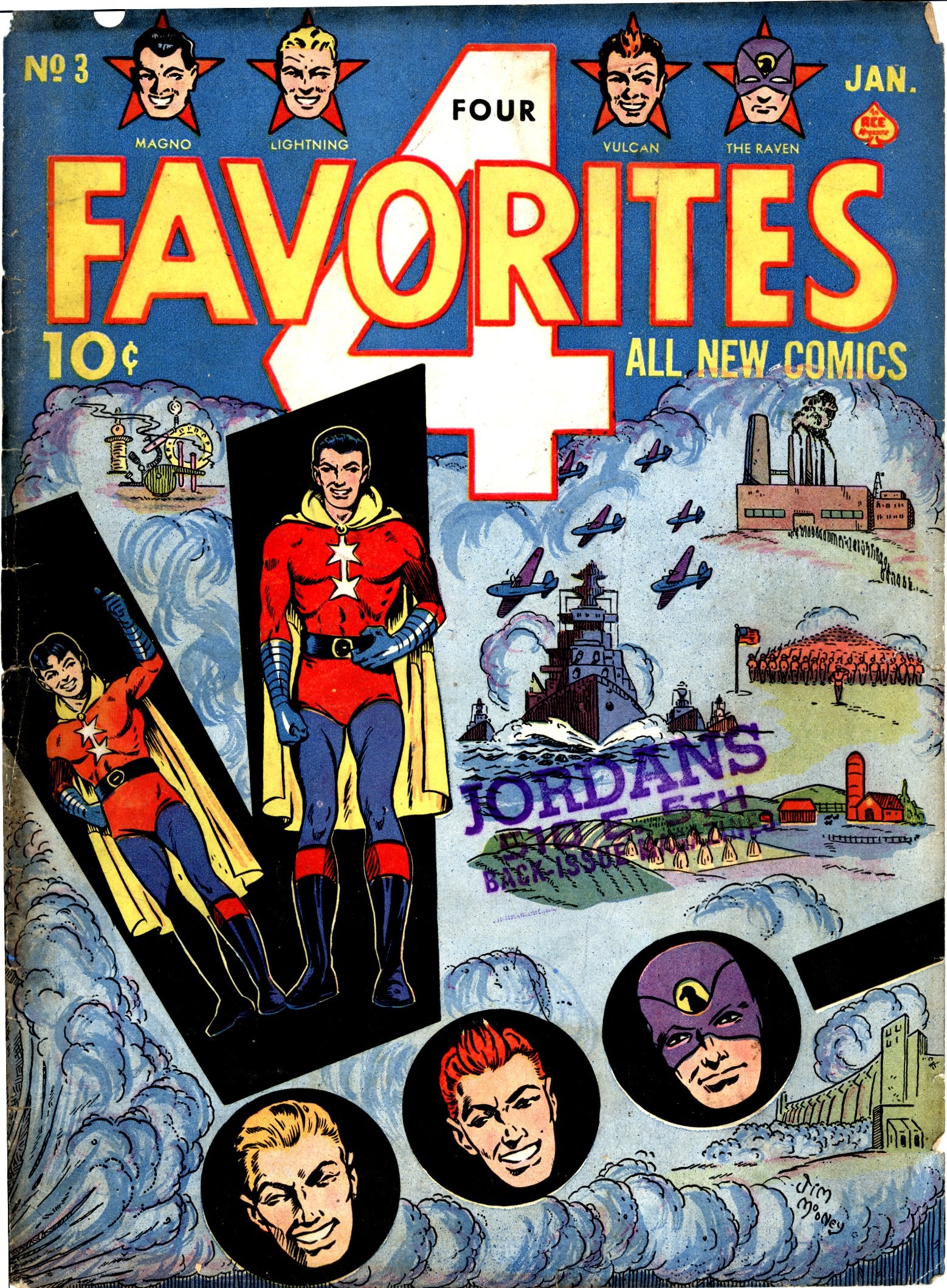 Read online Four Favorites comic -  Issue #3 - 1