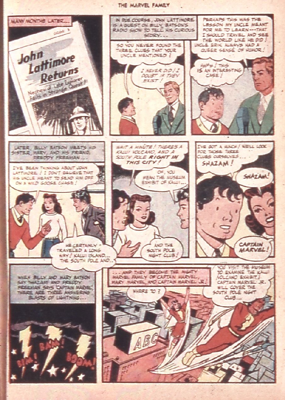 Read online The Marvel Family comic -  Issue #12 - 41