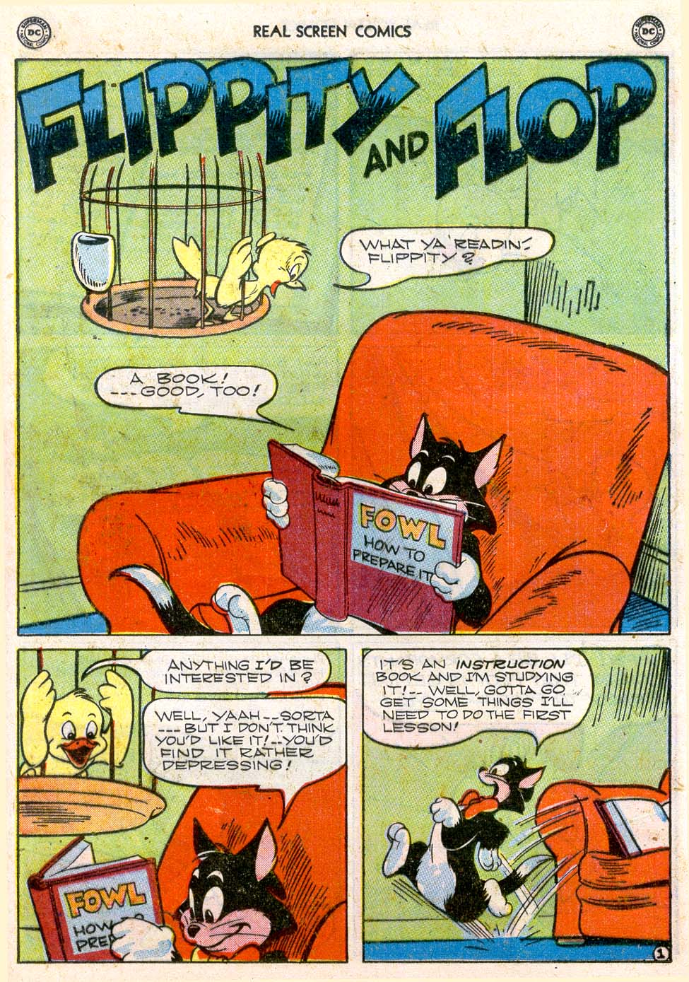 Read online Real Screen Comics comic -  Issue #30 - 31