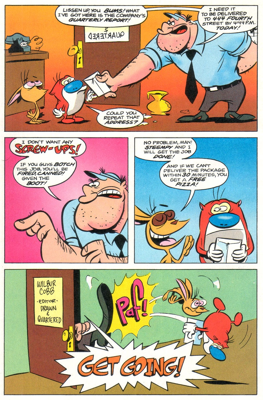 Read online The Ren and Stimpy Show Special: Four Swerks comic -  Issue # Full - 25