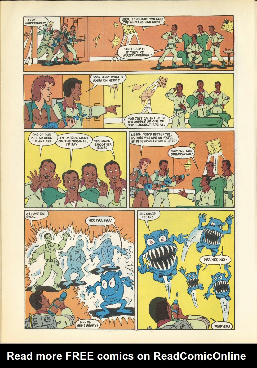 Read online The Real Ghostbusters comic -  Issue #187 - 10