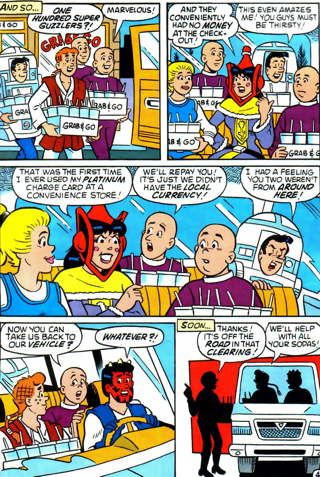 Read online Archie's Double Digest Magazine comic -  Issue #164 - 110