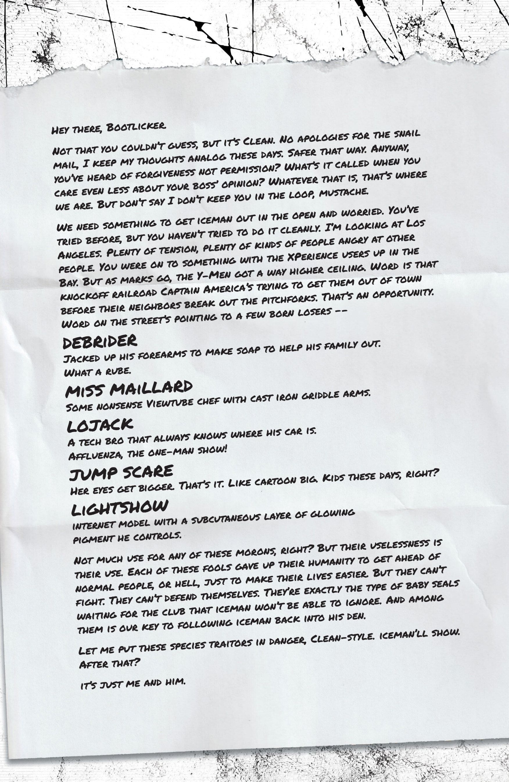 Read online Astonishing Iceman comic -  Issue #3 - 19