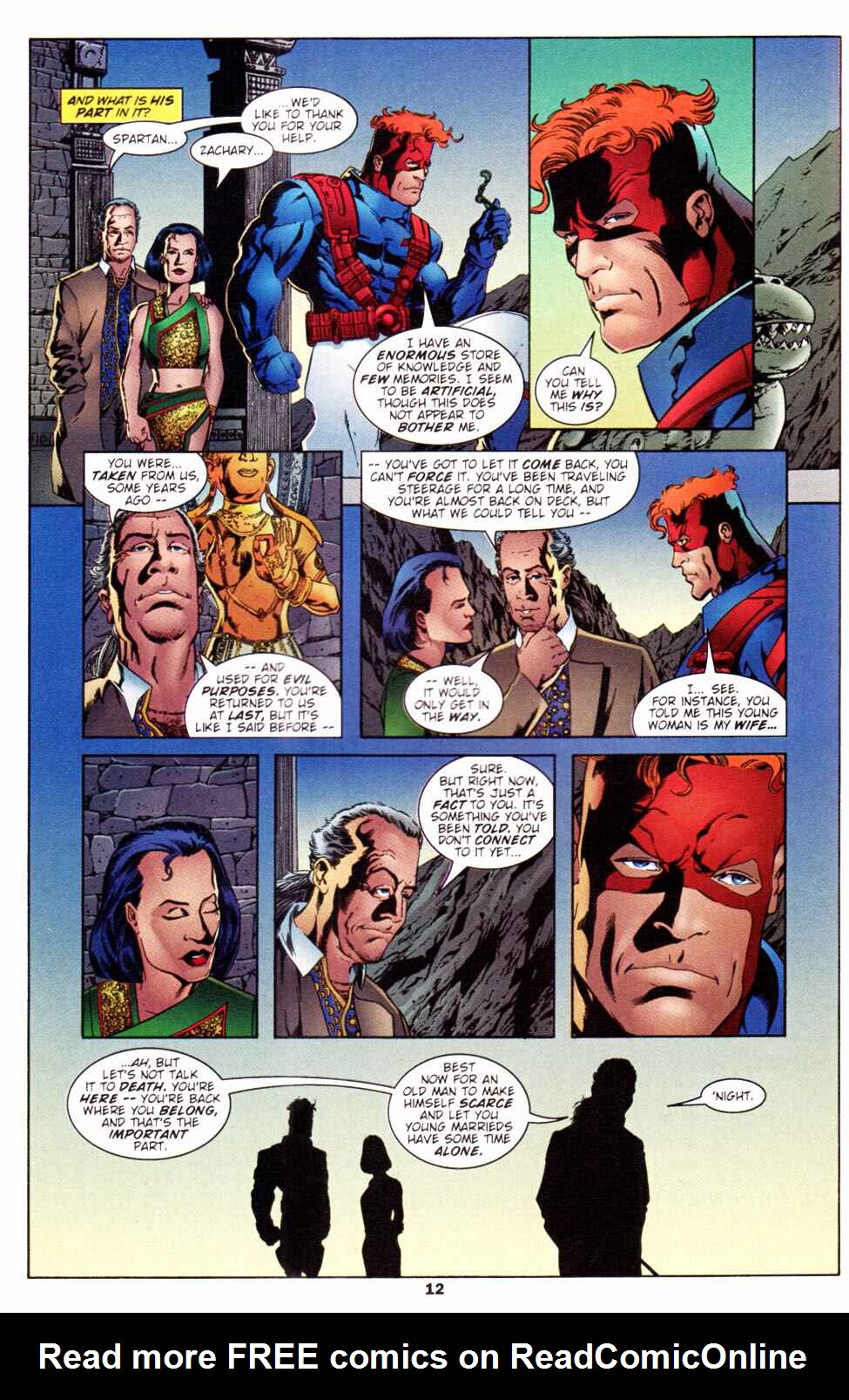 Read online Spartan: Warrior Spirit comic -  Issue #1 - 13