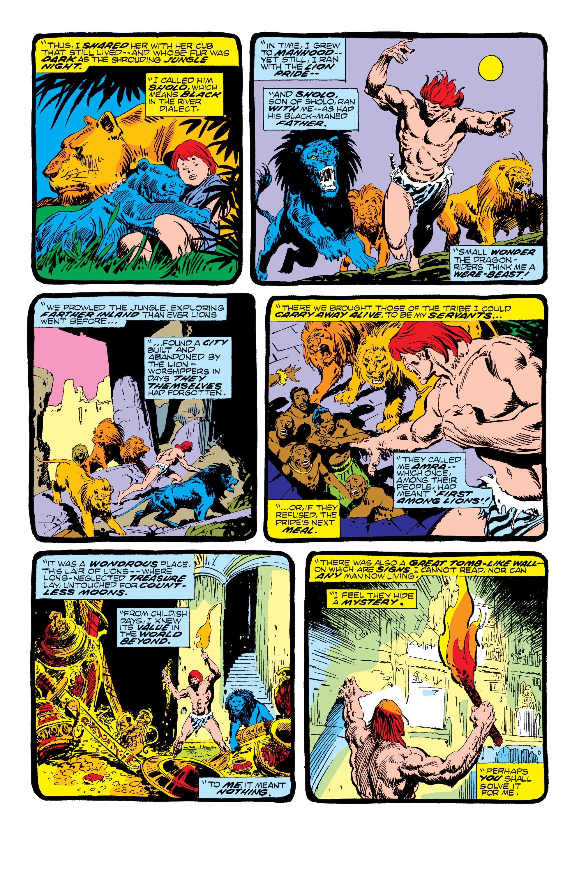 Read online Conan the Barbarian Epic Collection: The Original Marvel Years - Of Once and Future Kings comic -  Issue # TPB (Part 1) - 52
