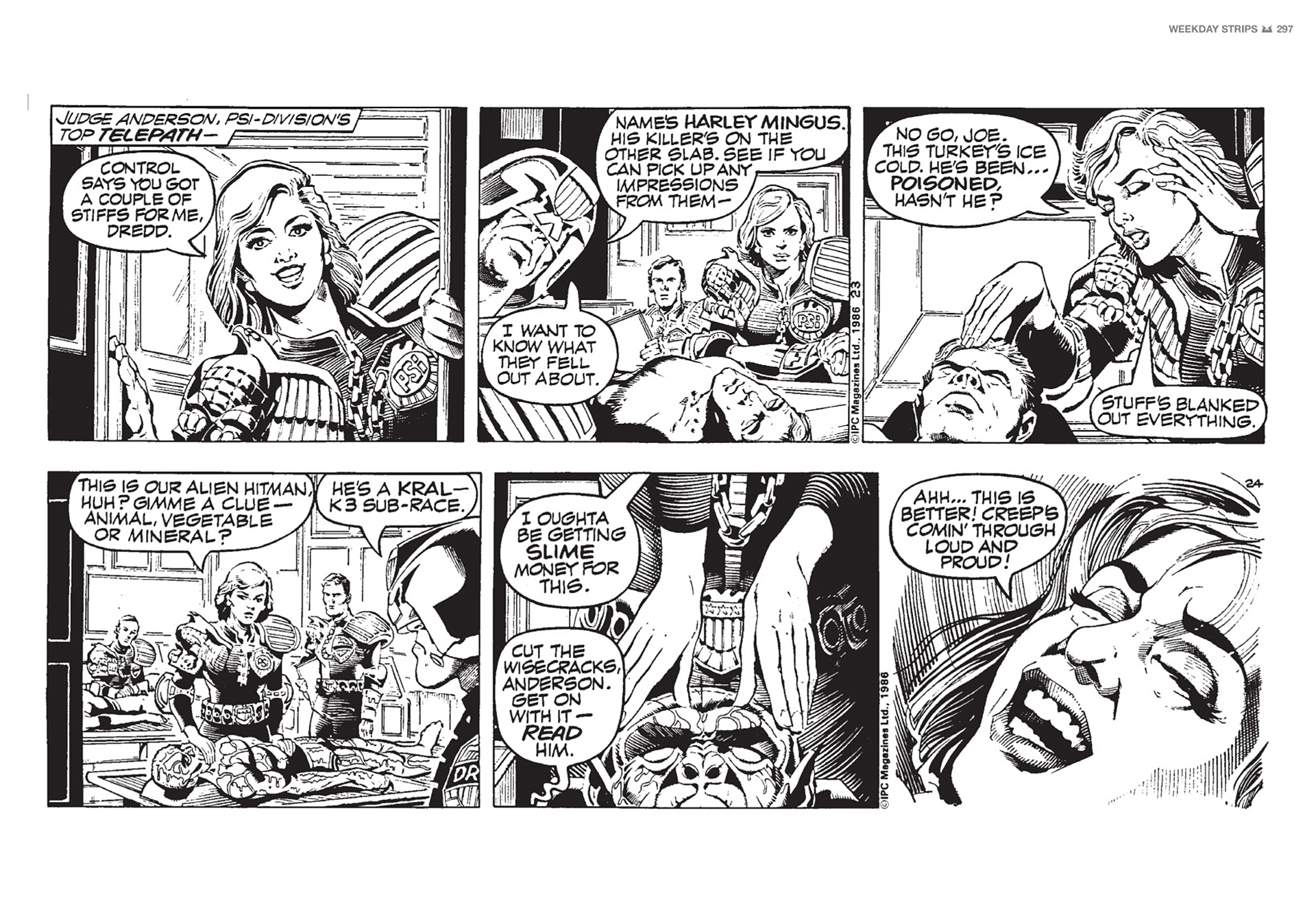 Read online Judge Dredd: The Daily Dredds comic -  Issue # TPB 1 - 300