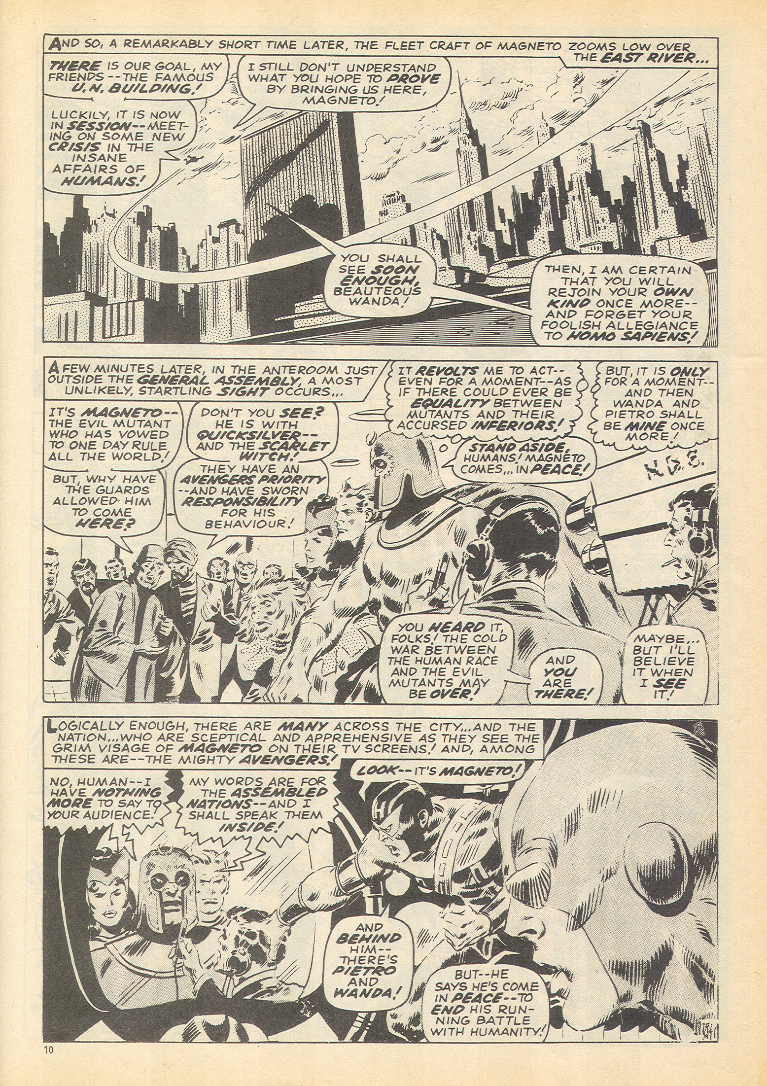 Read online The Avengers (1973) comic -  Issue #64 - 10