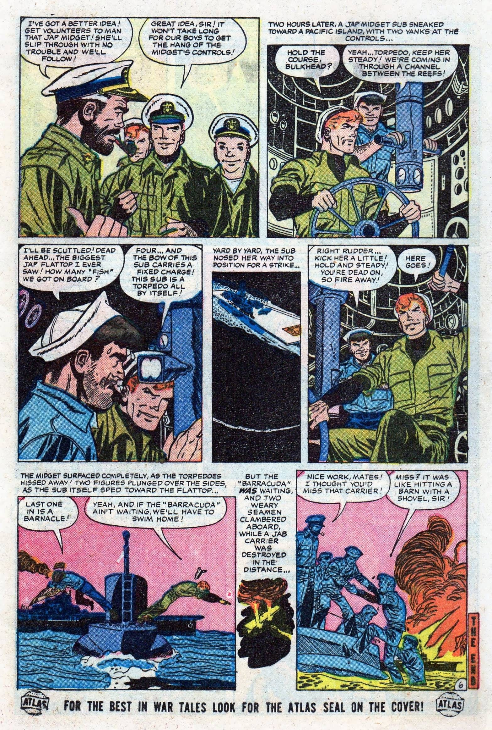 Read online Navy Combat comic -  Issue #2 - 8