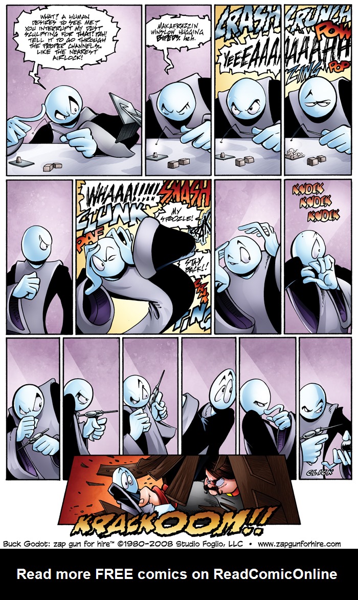 Read online Buck Godot - Zap Gun For Hire comic -  Issue #5 - 9