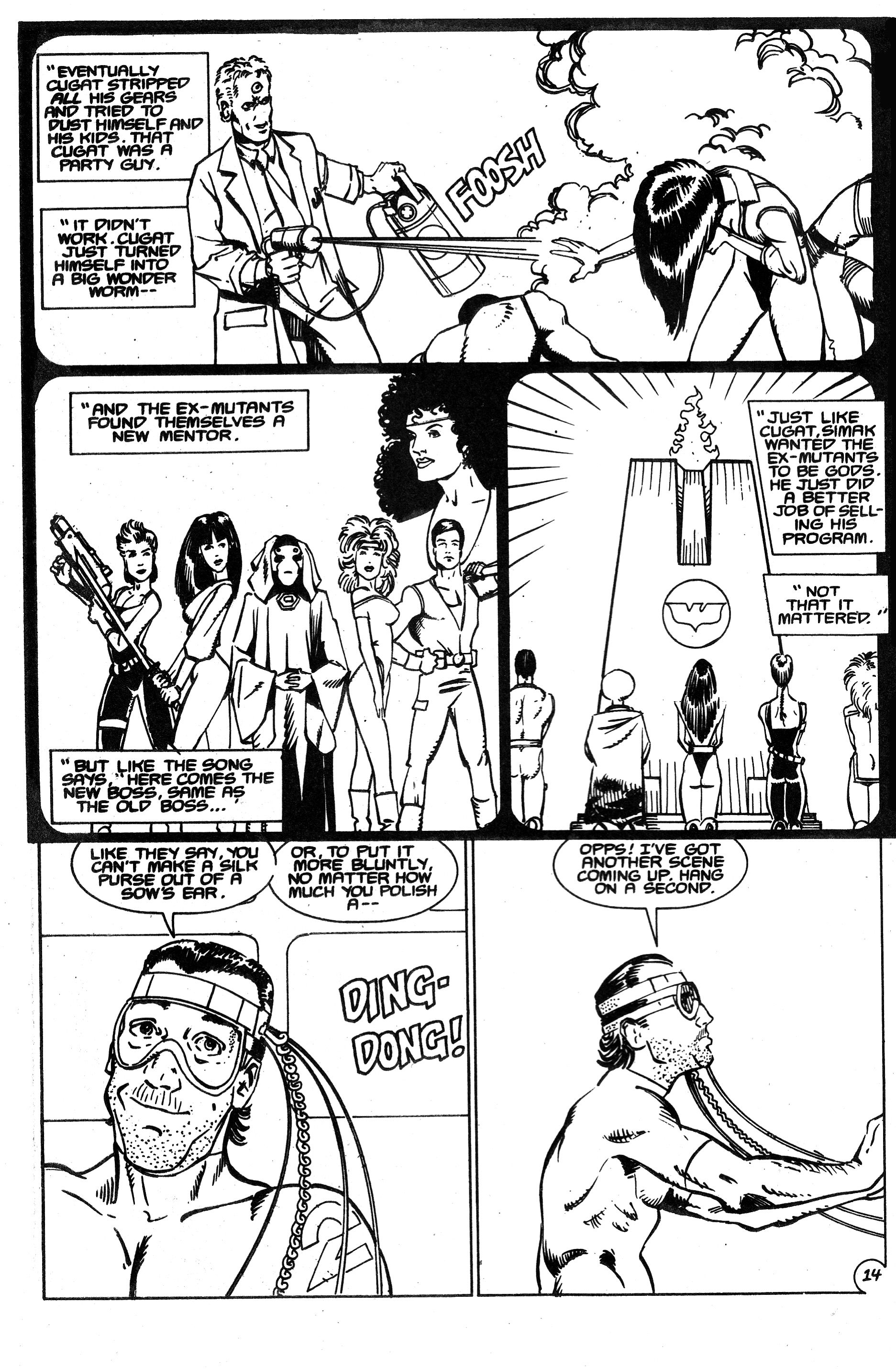 Read online Ex-Mutants: The Shattered Earth Chronicles comic -  Issue #15 - 16