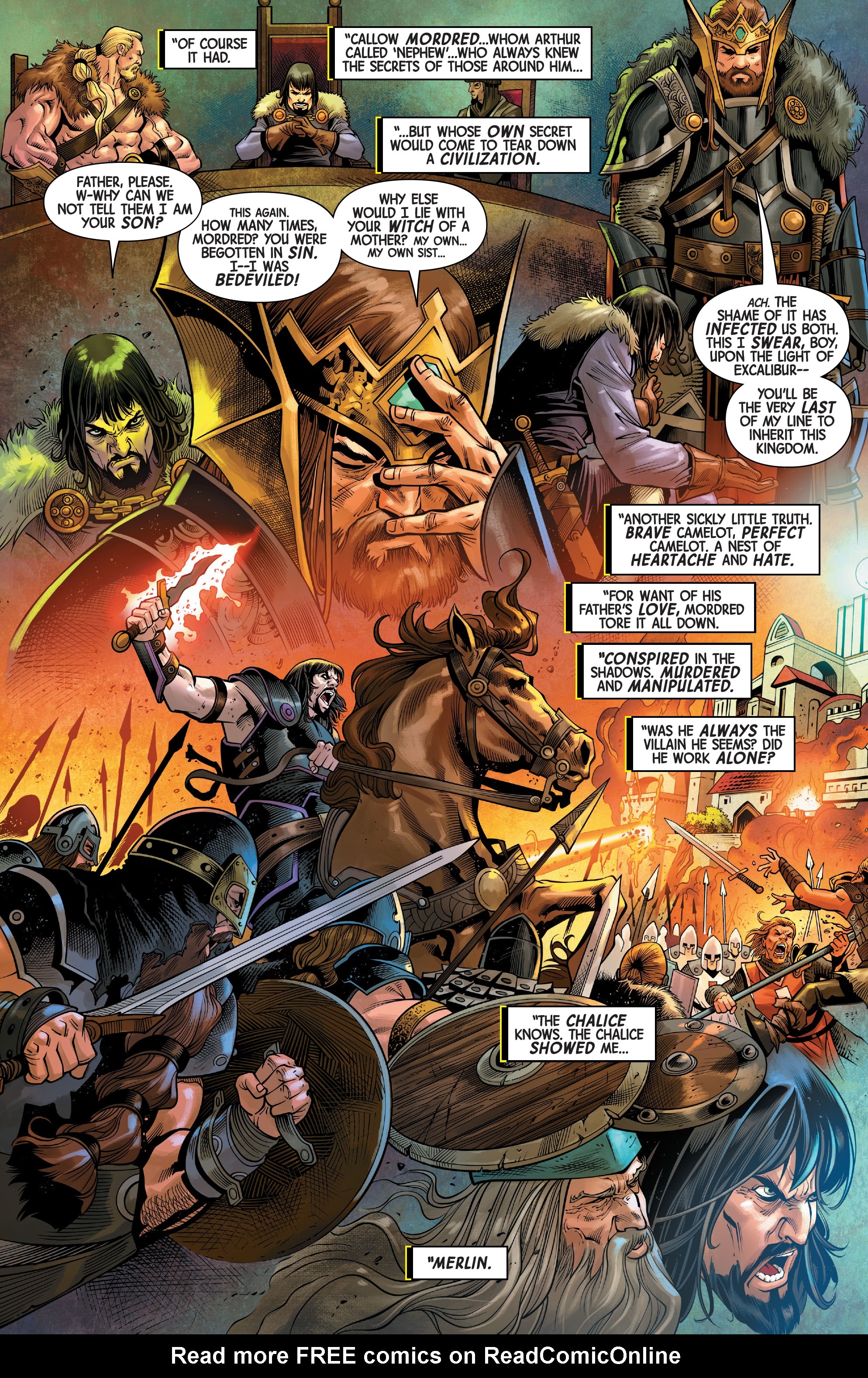 Read online Black Knight: Curse Of The Ebony Blade comic -  Issue #4 - 10