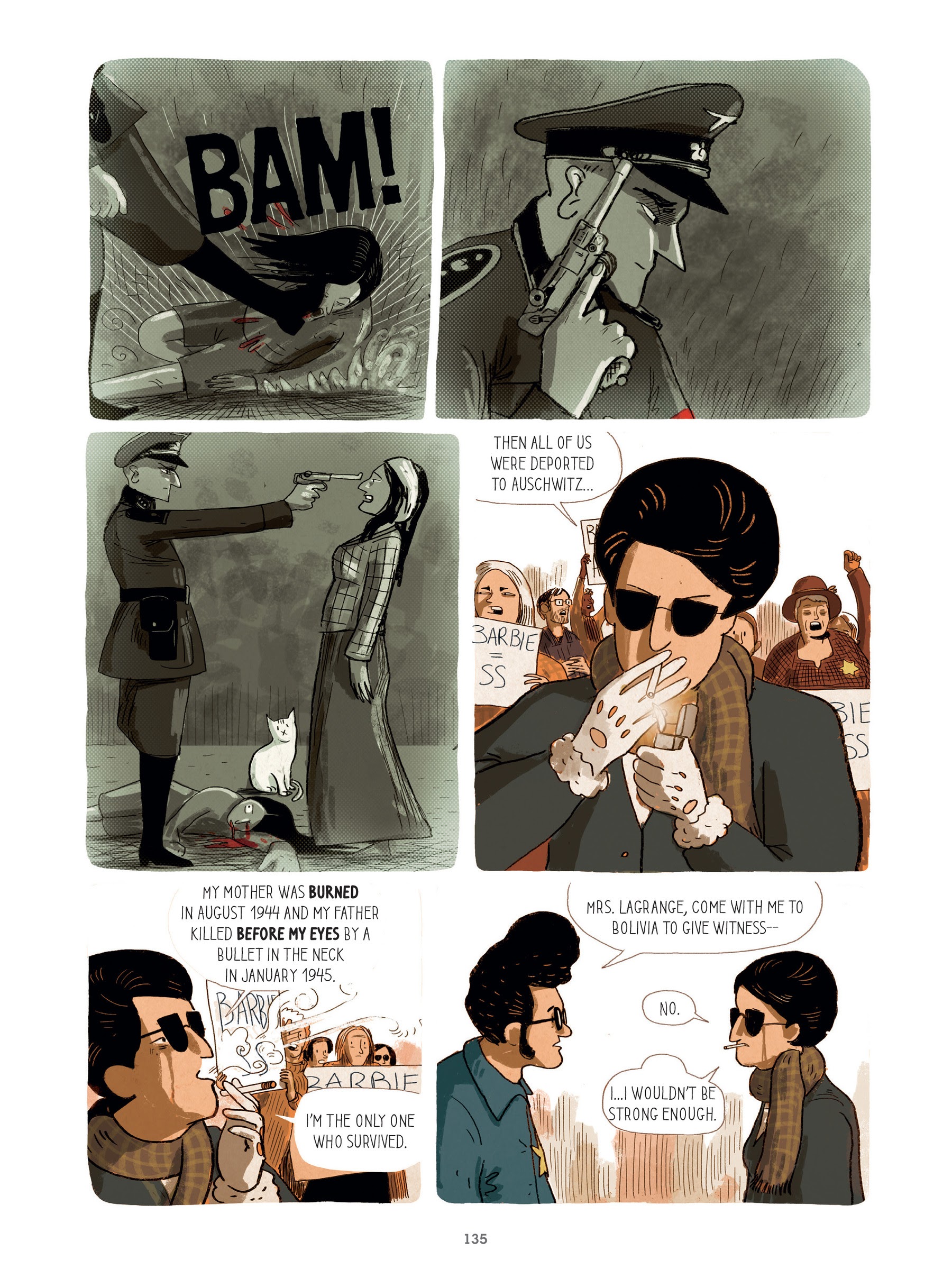 Read online For Justice: The Serge & Beate Klarsfeld Story comic -  Issue # TPB (Part 2) - 35