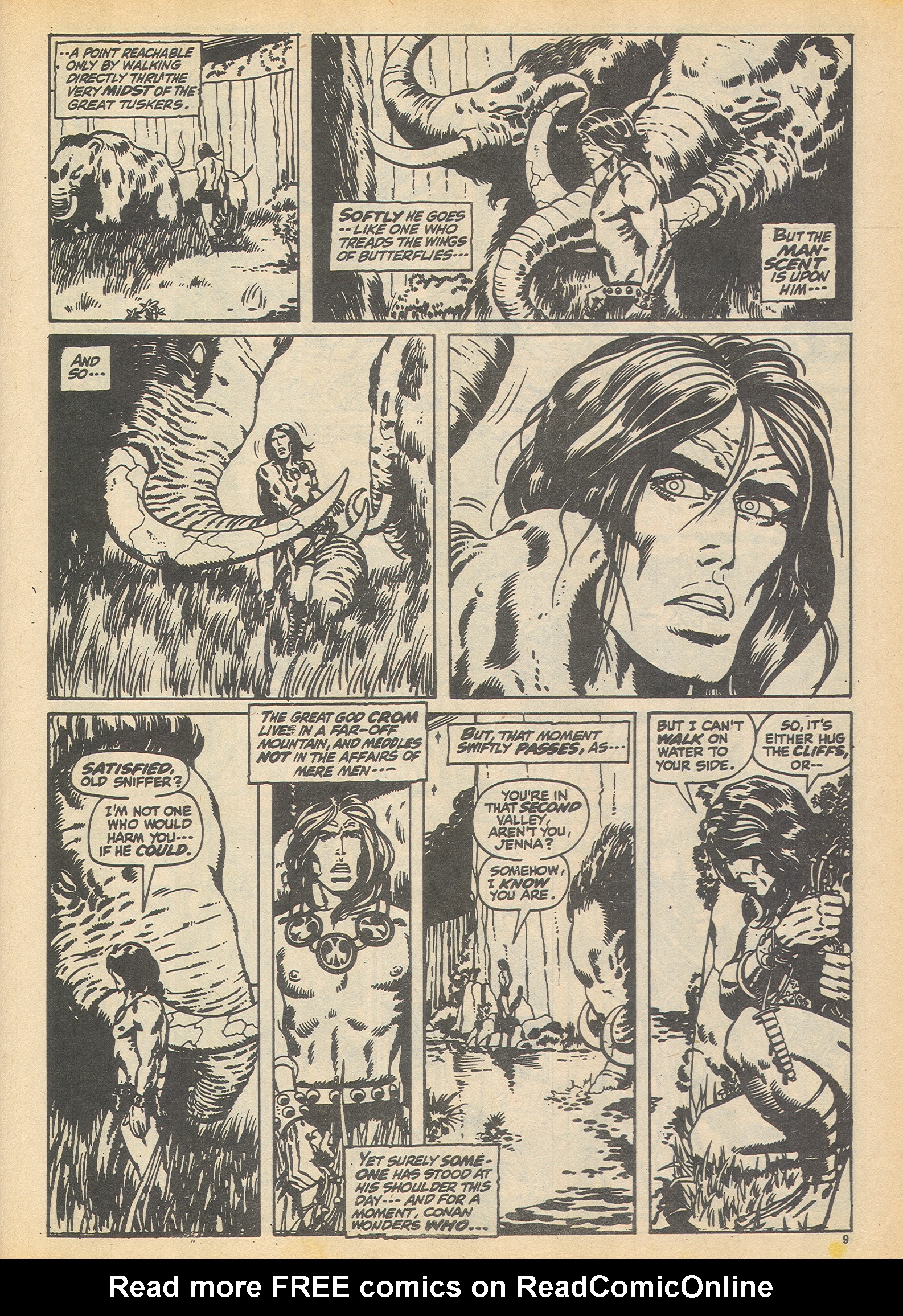 Read online The Savage Sword of Conan (1975) comic -  Issue #9 - 9