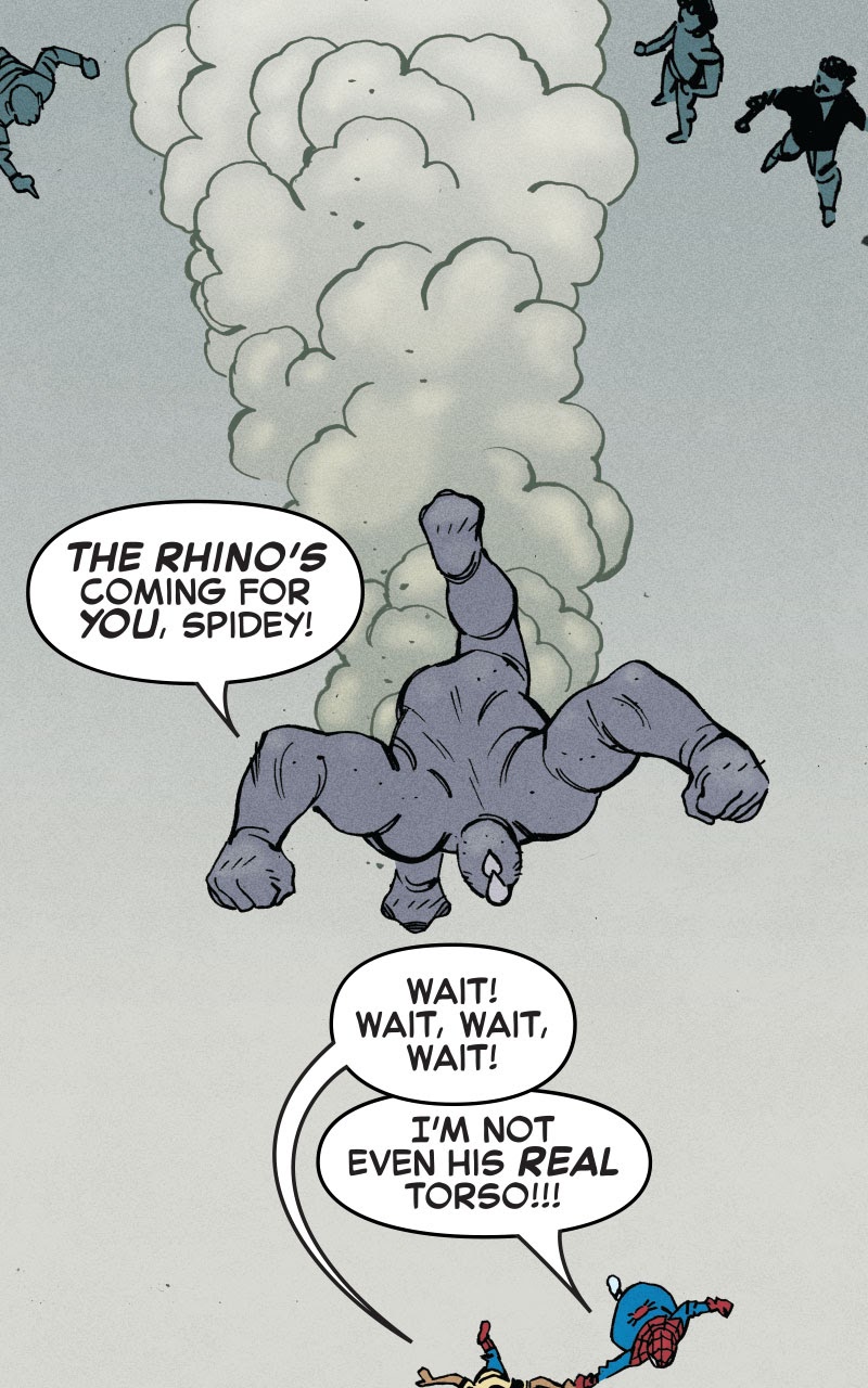 Read online Mighty Marvel Holiday Special: Halloween with the Rhino Infinity Comic comic -  Issue # Full - 18
