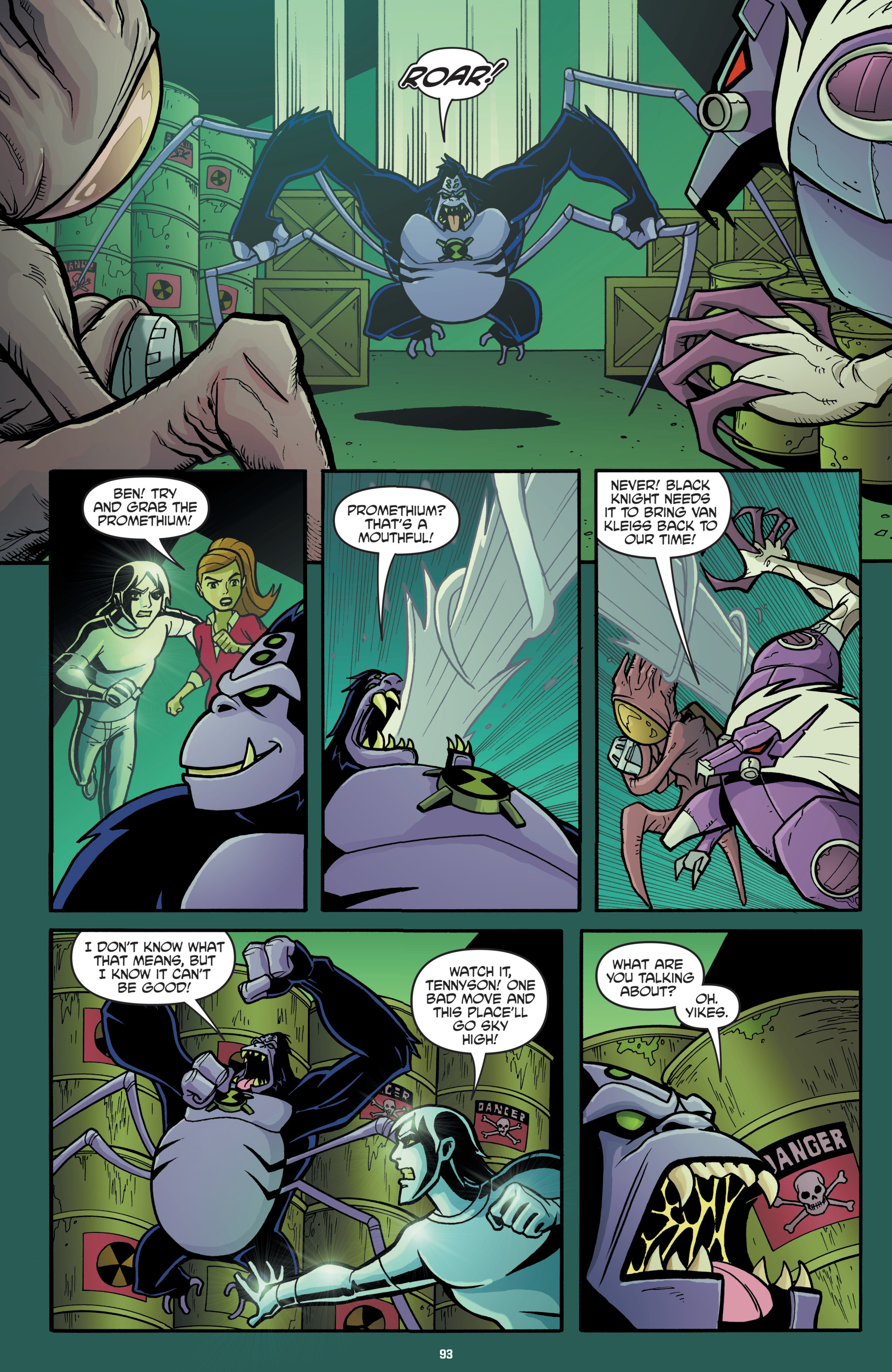 Read online Ben 10 Classics comic -  Issue # TPB 5 - 91