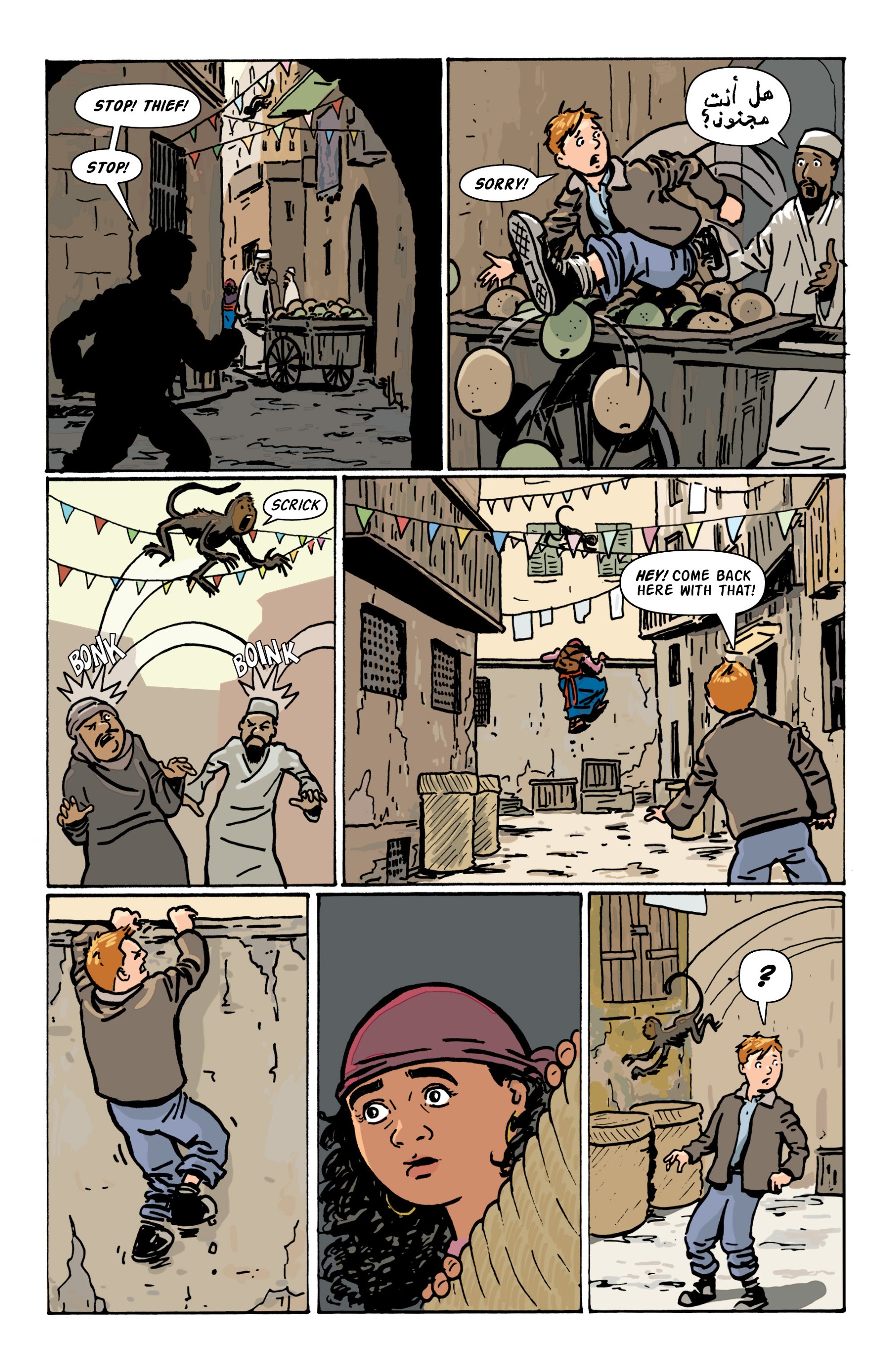 Read online Rocket Robinson and the Pharaoh's Fortune comic -  Issue # TPB (Part 1) - 34