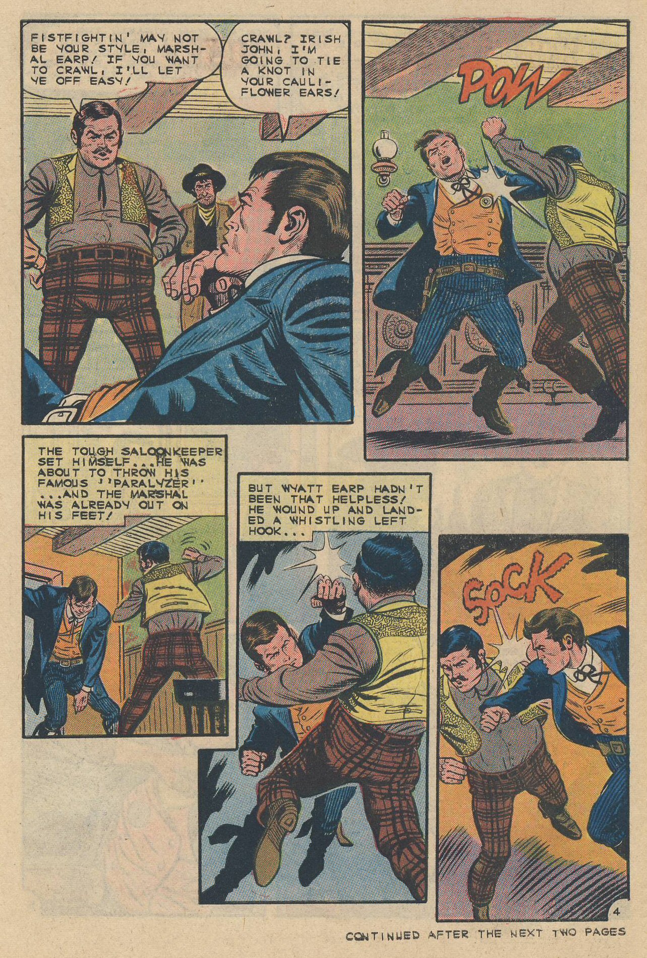 Read online Wyatt Earp Frontier Marshal comic -  Issue #61 - 6