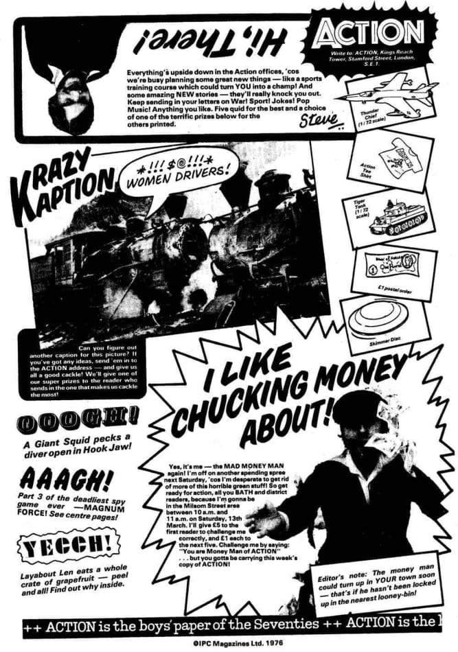 Read online Action (1976) comic -  Issue #5 - 6