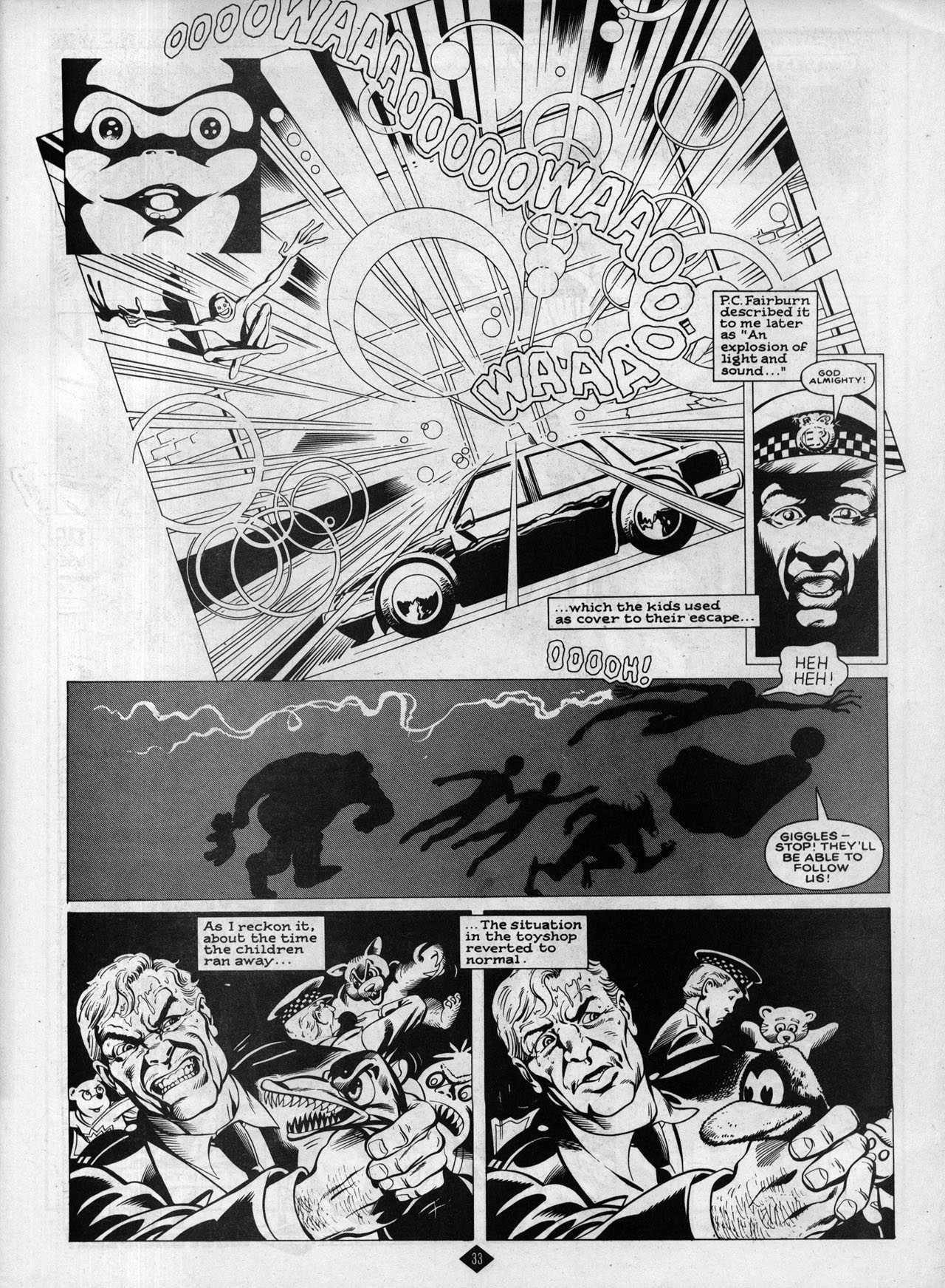 Read online Captain Britain (1985) comic -  Issue #12 - 33