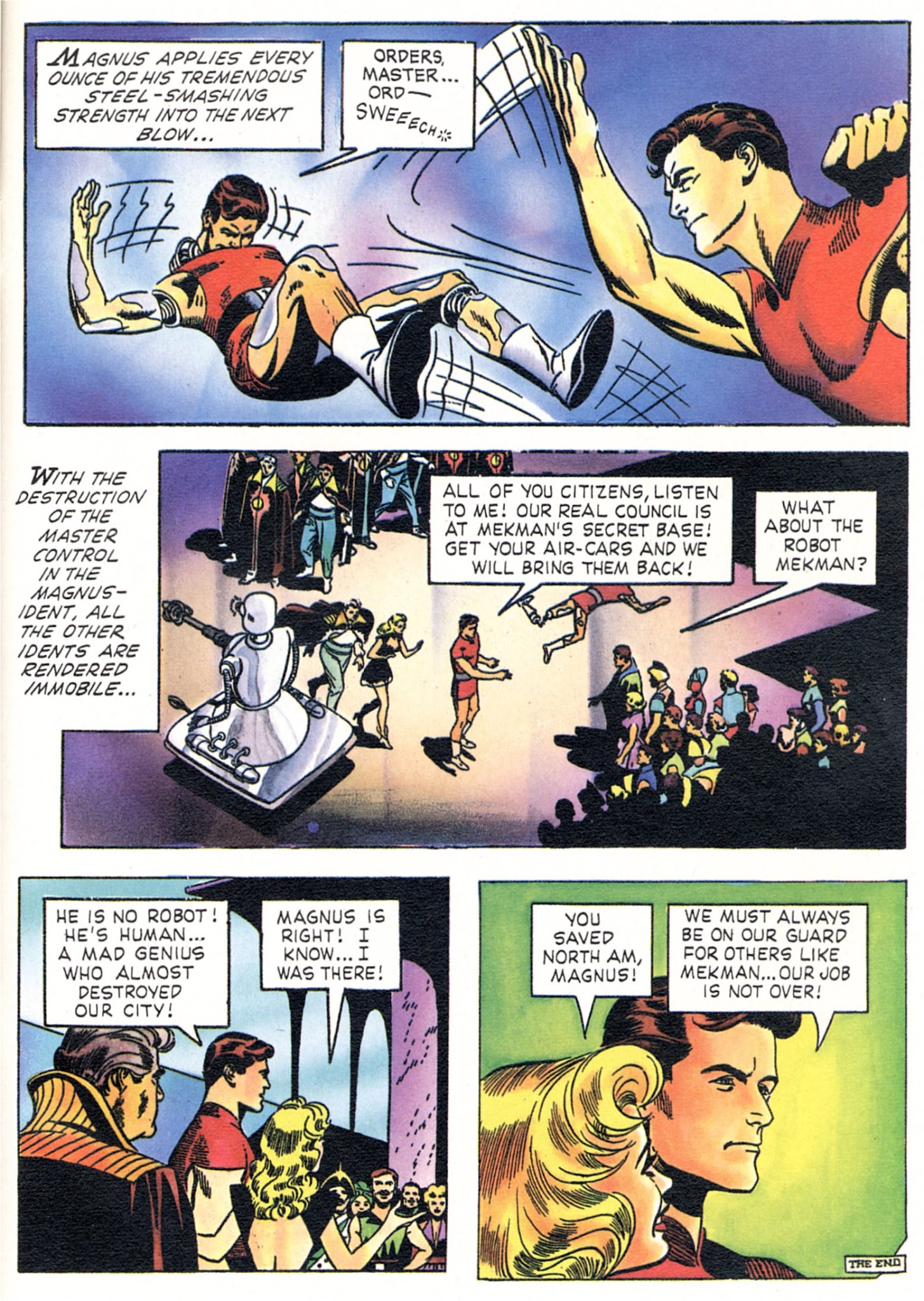 Read online The Original Magnus Robot Fighter comic -  Issue # Full - 29