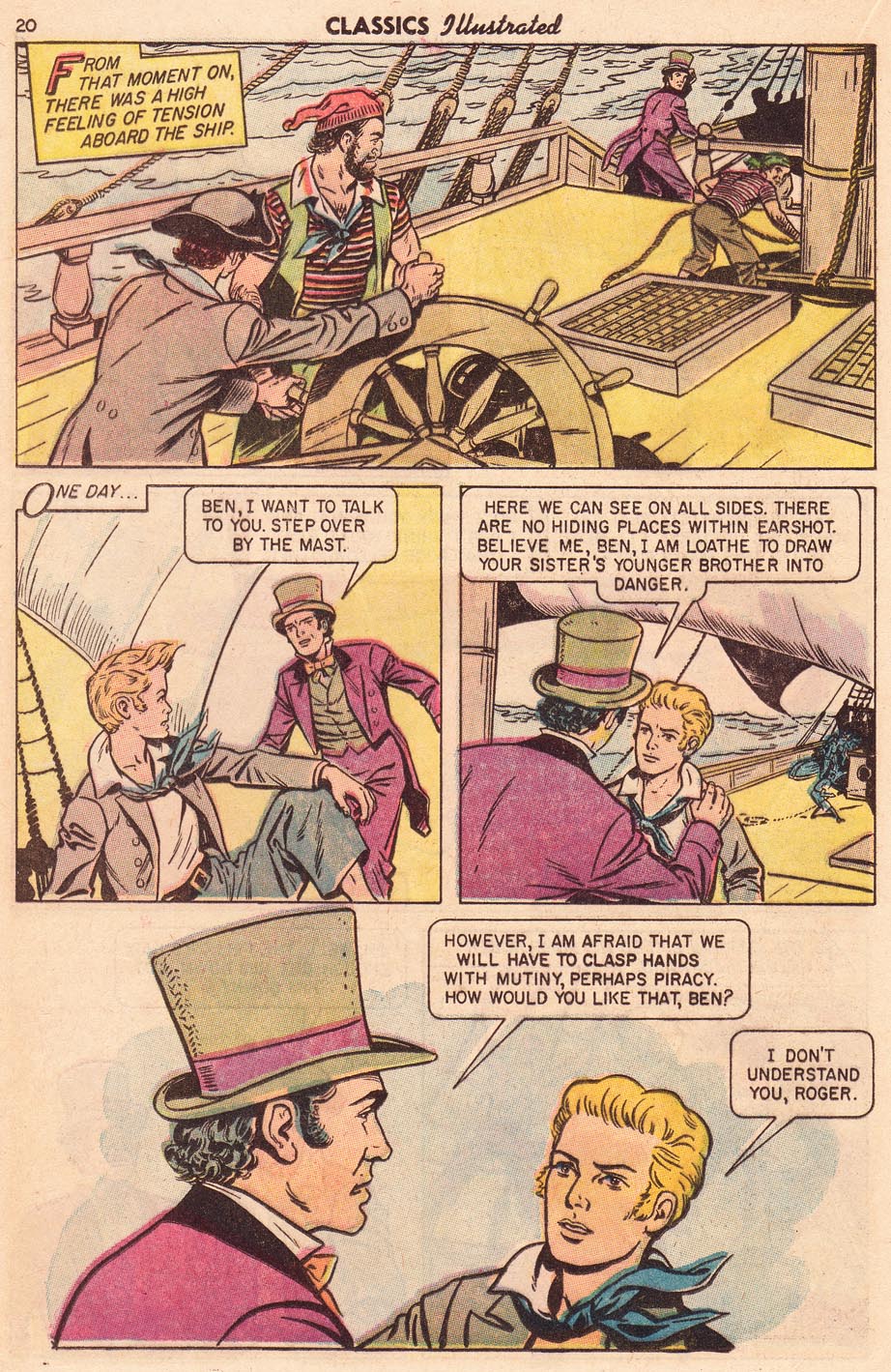 Read online Classics Illustrated comic -  Issue #122 - 22