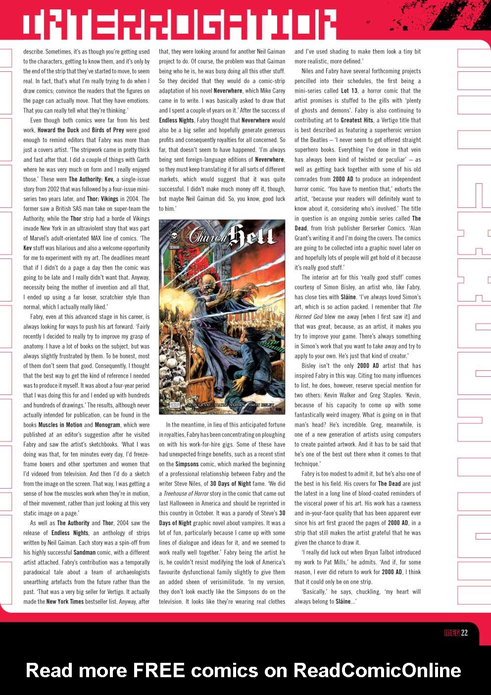 Read online Judge Dredd Megazine (Vol. 5) comic -  Issue #287 - 22