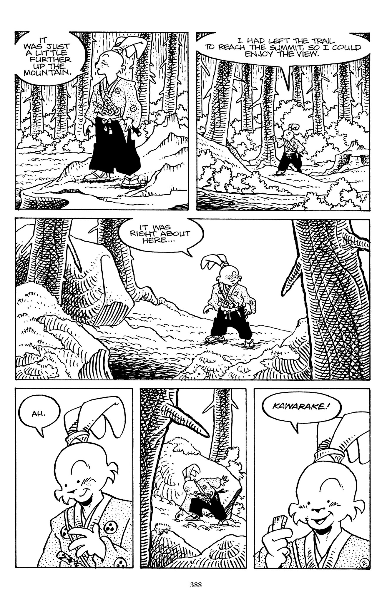 Read online The Usagi Yojimbo Saga comic -  Issue # TPB 7 - 381