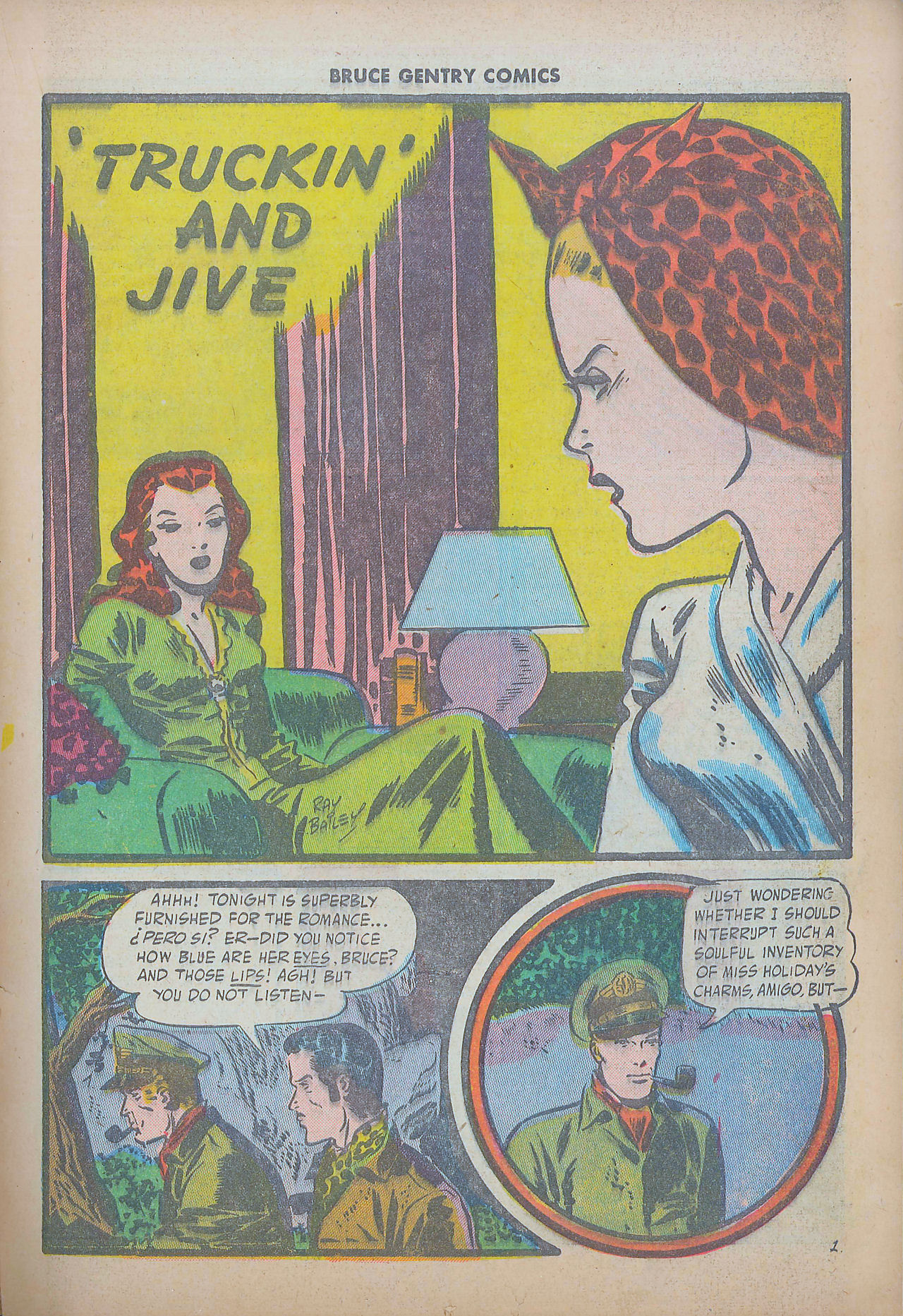 Read online Bruce Gentry comic -  Issue #2 - 21