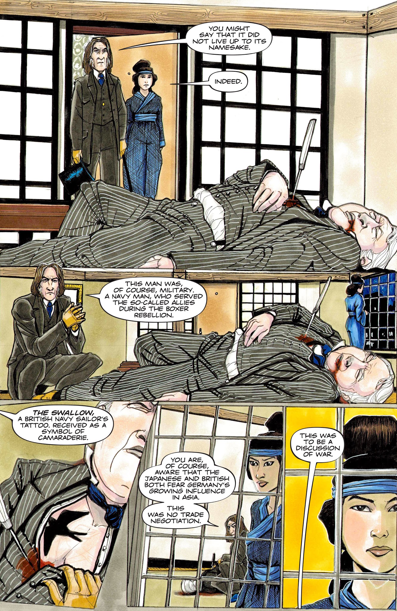 Read online Moriarty: The Jade Serpent comic -  Issue # Full - 10