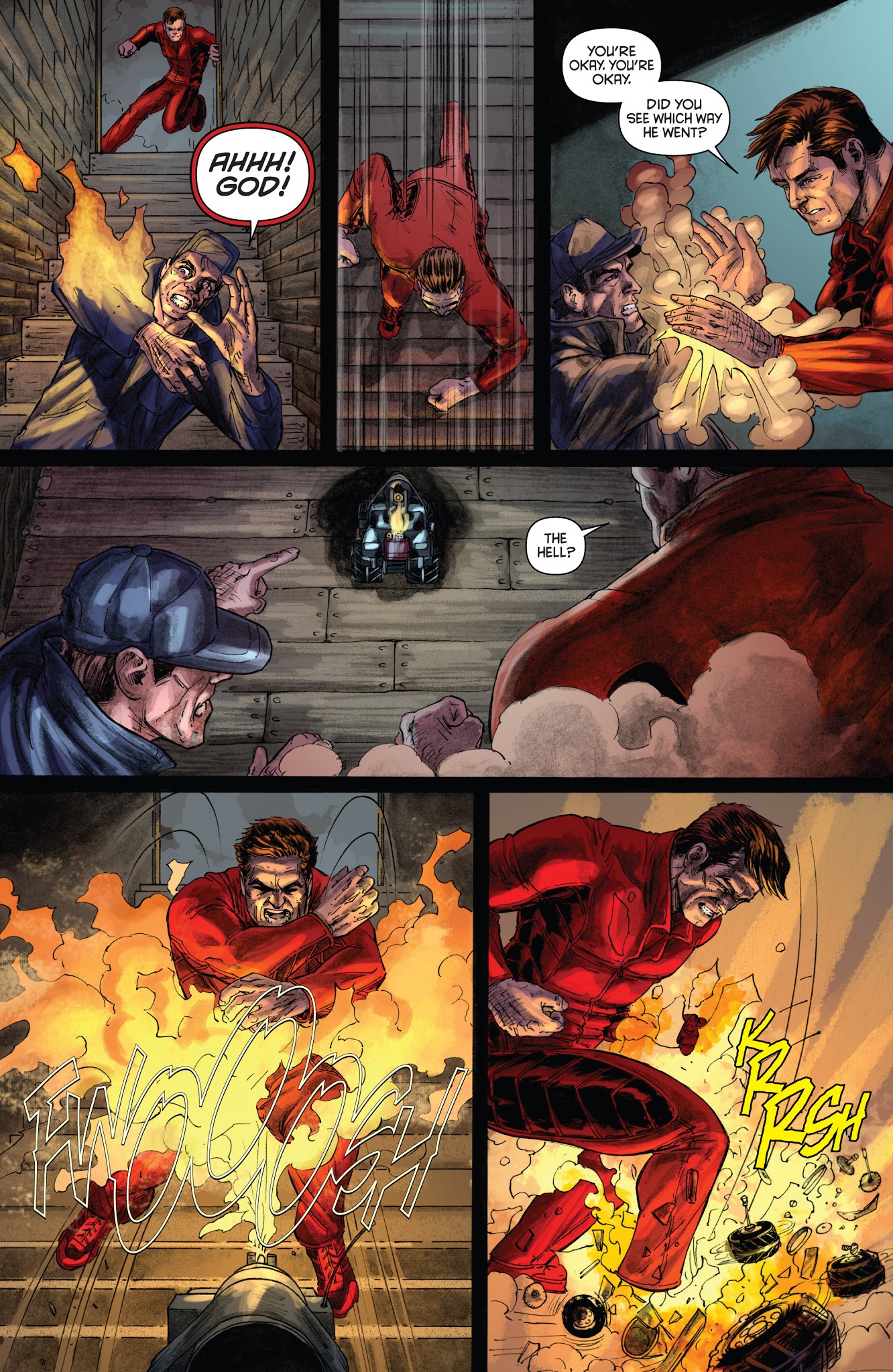 Read online Bionic Man comic -  Issue #21 - 21
