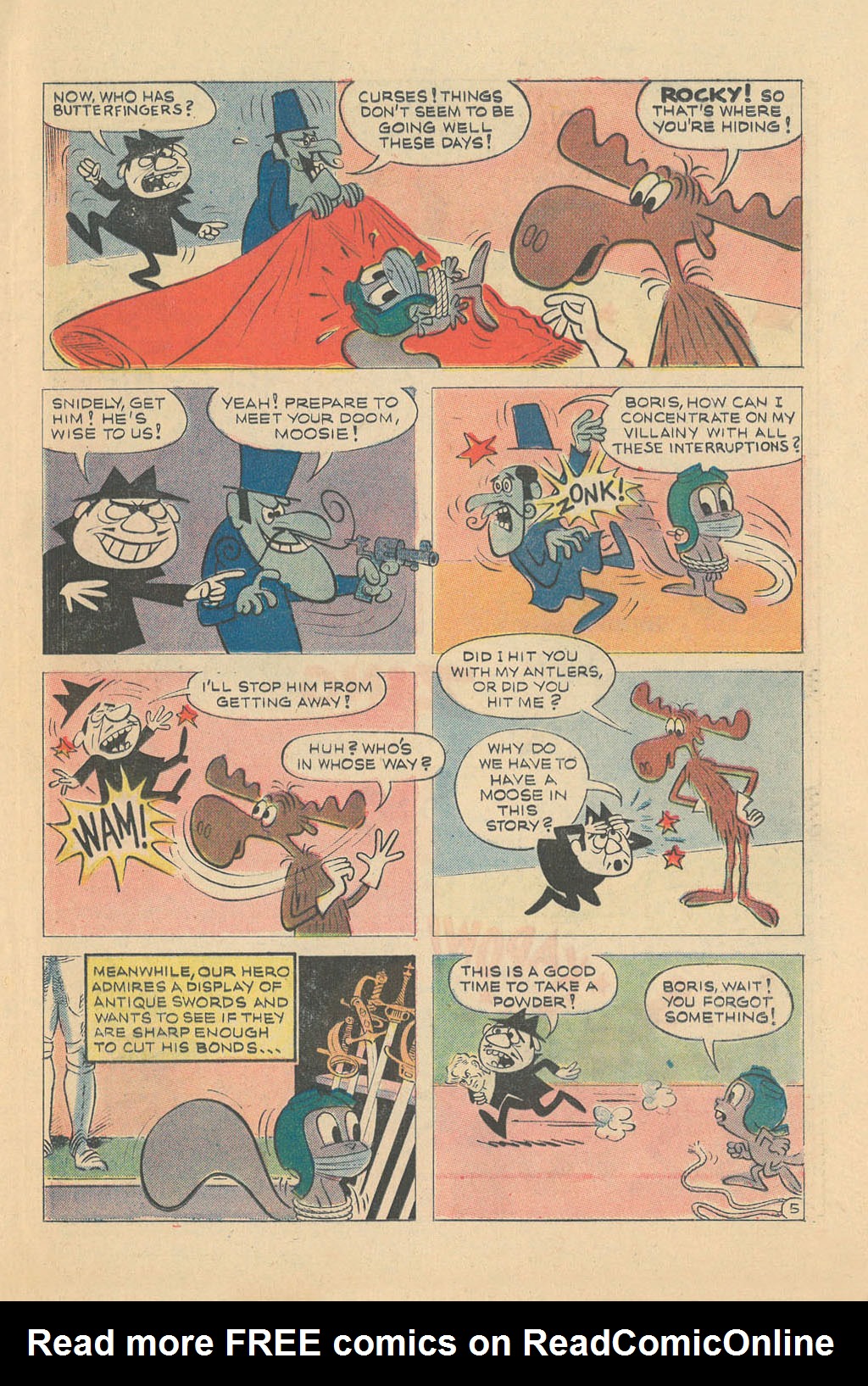 Read online Bullwinkle And Rocky (1970) comic -  Issue #3 - 24