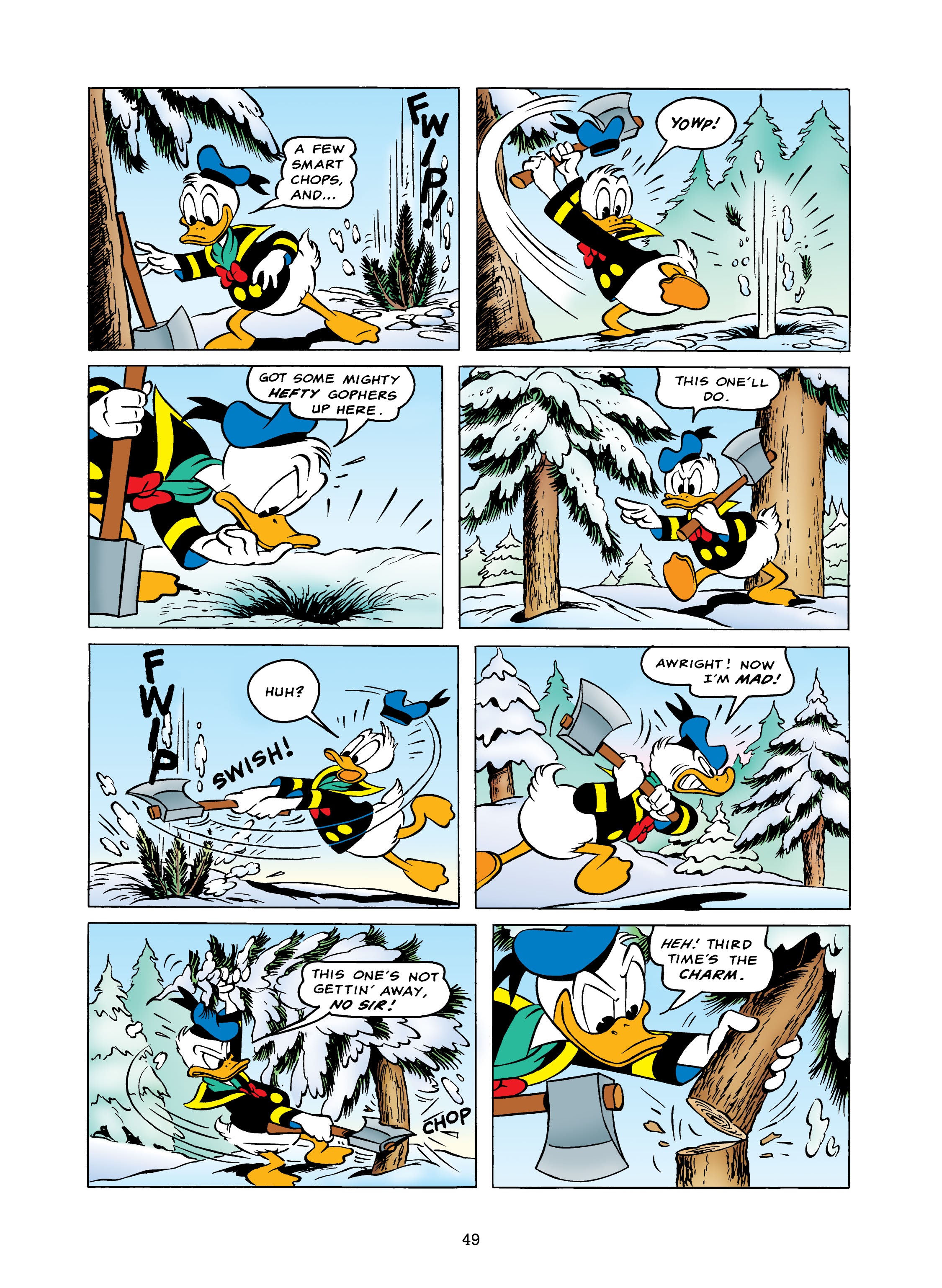 Read online Walt Disney's Uncle Scrooge & Donald Duck: Bear Mountain Tales comic -  Issue # TPB (Part 1) - 49