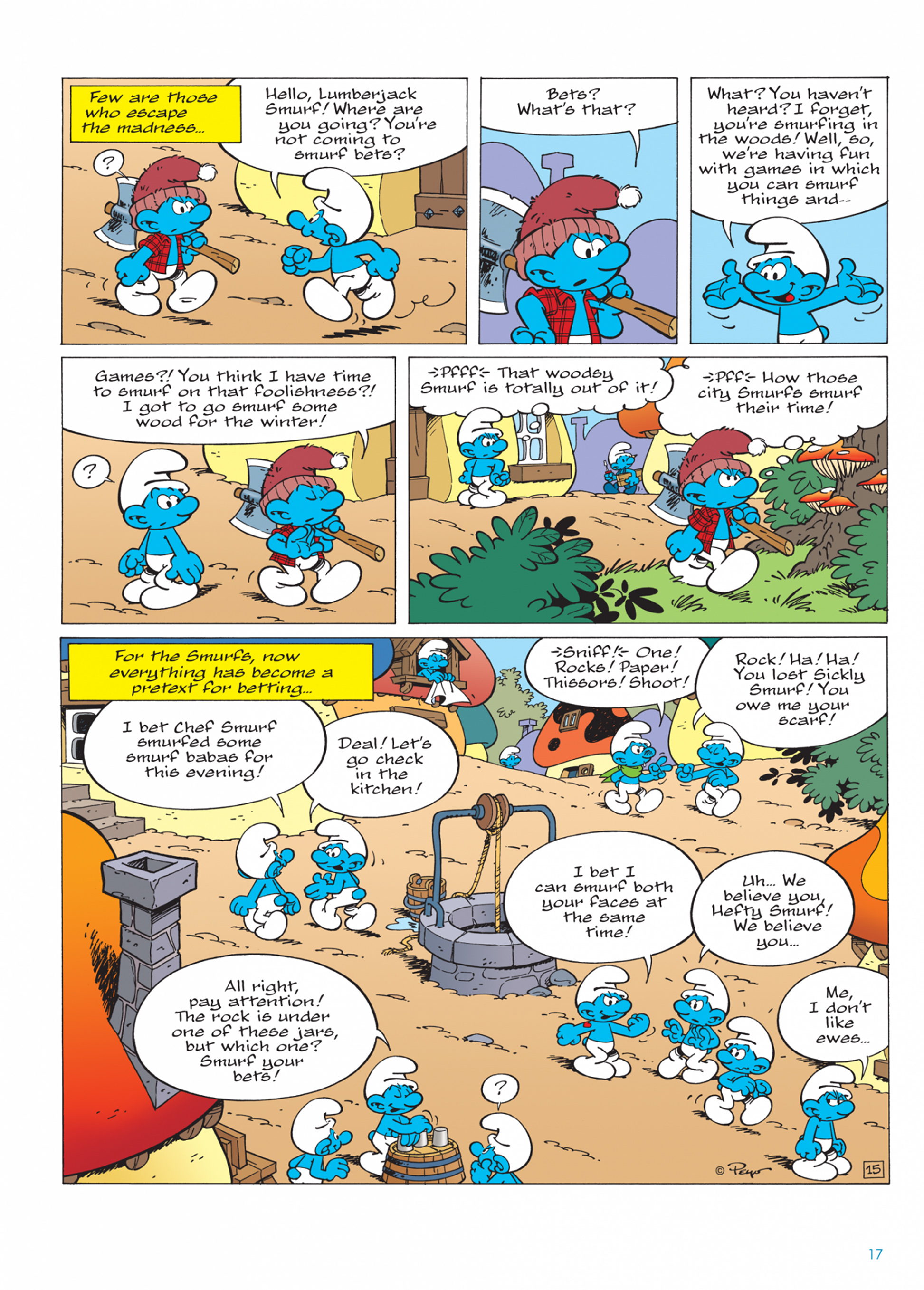 Read online The Smurfs comic -  Issue #25 - 18