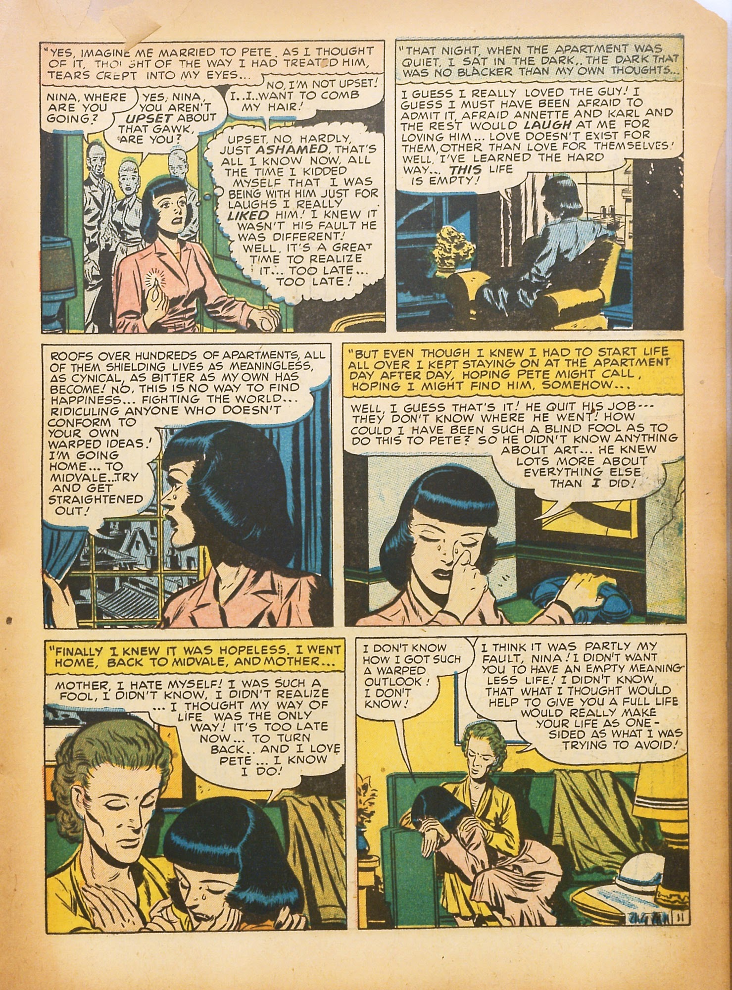 Read online Young Love (1949) comic -  Issue #1 - 23