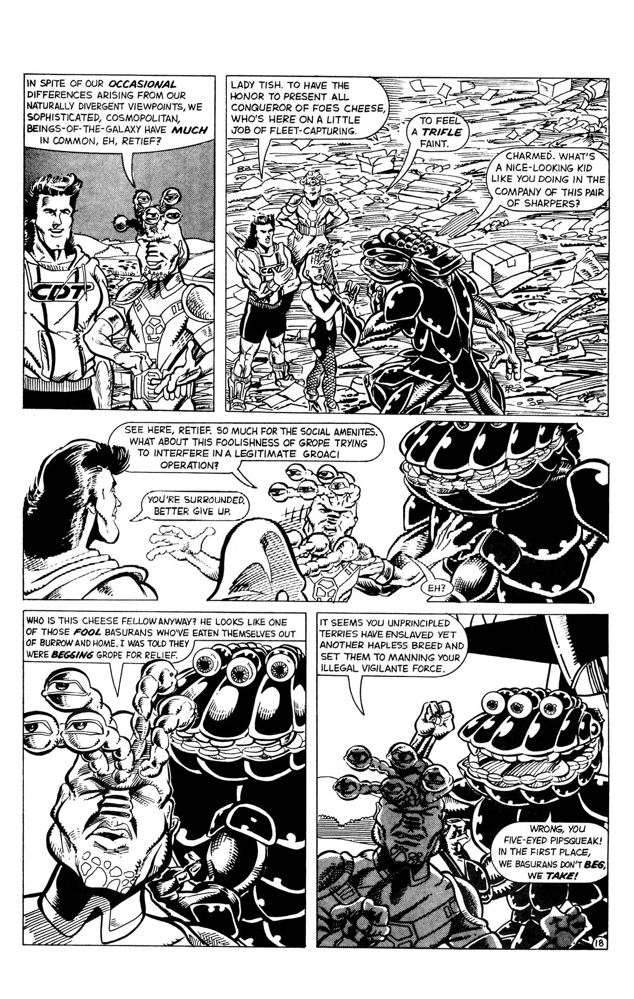 Read online Retief: The Garbage Invasion comic -  Issue # Full - 22