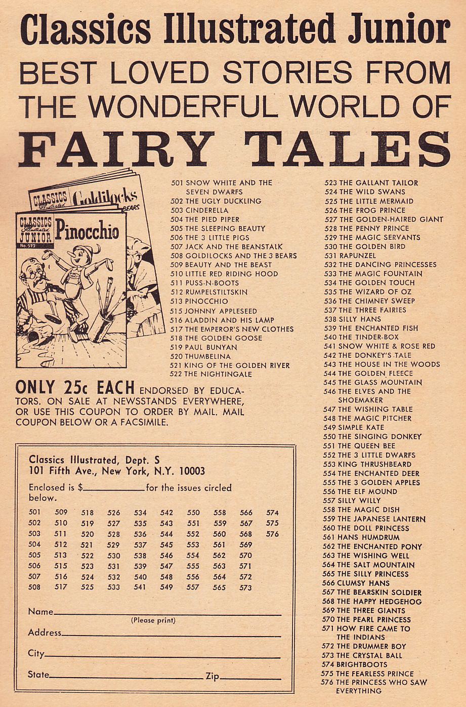 Read online Classics Illustrated comic -  Issue #138 - 51
